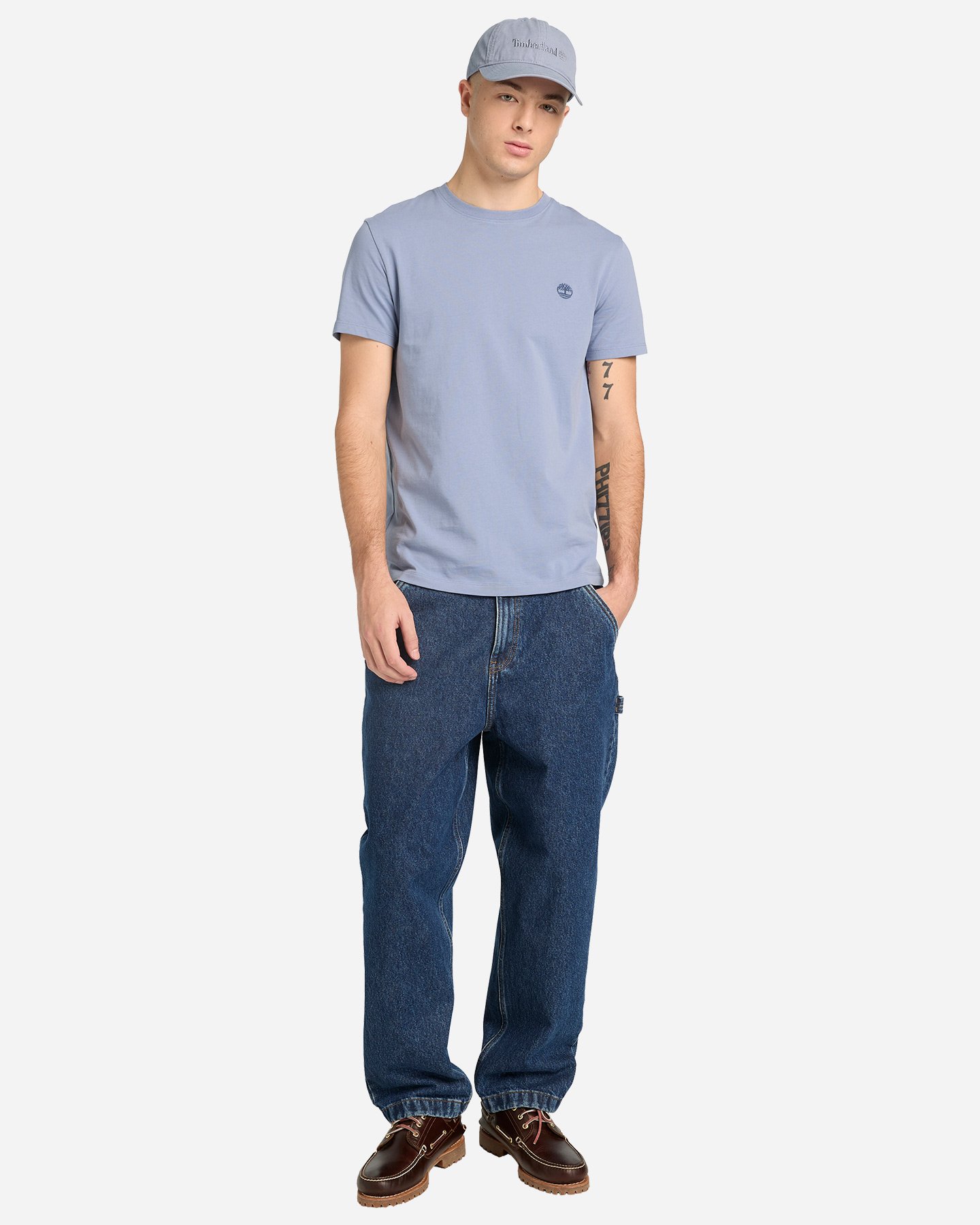 T-shirt TIMBERLAND DUNSTAN RIVER M - Azzurro - 3 | Cisalfa Sport