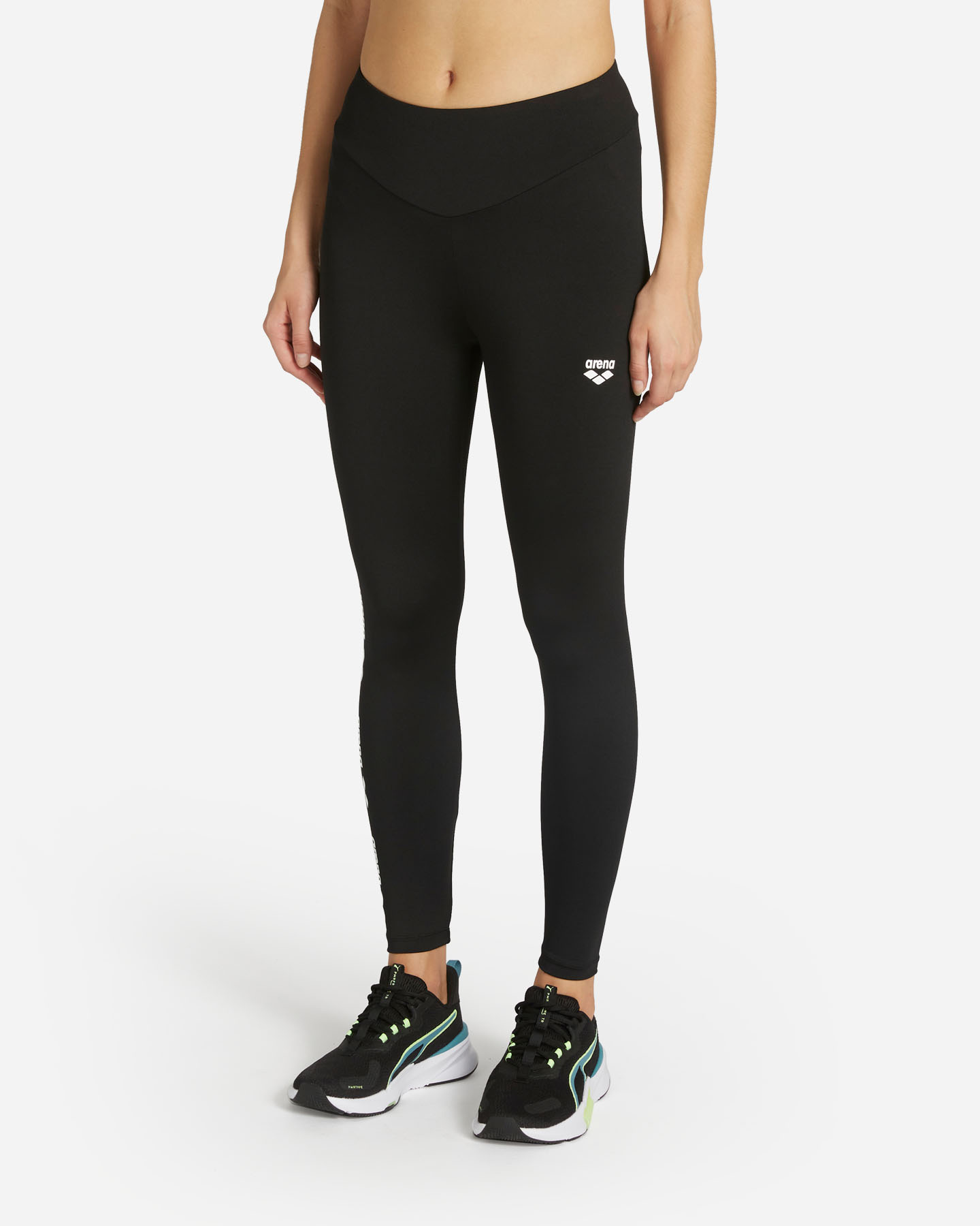 Leggings ARENA LOGO W - Nero - 2 | Cisalfa Sport