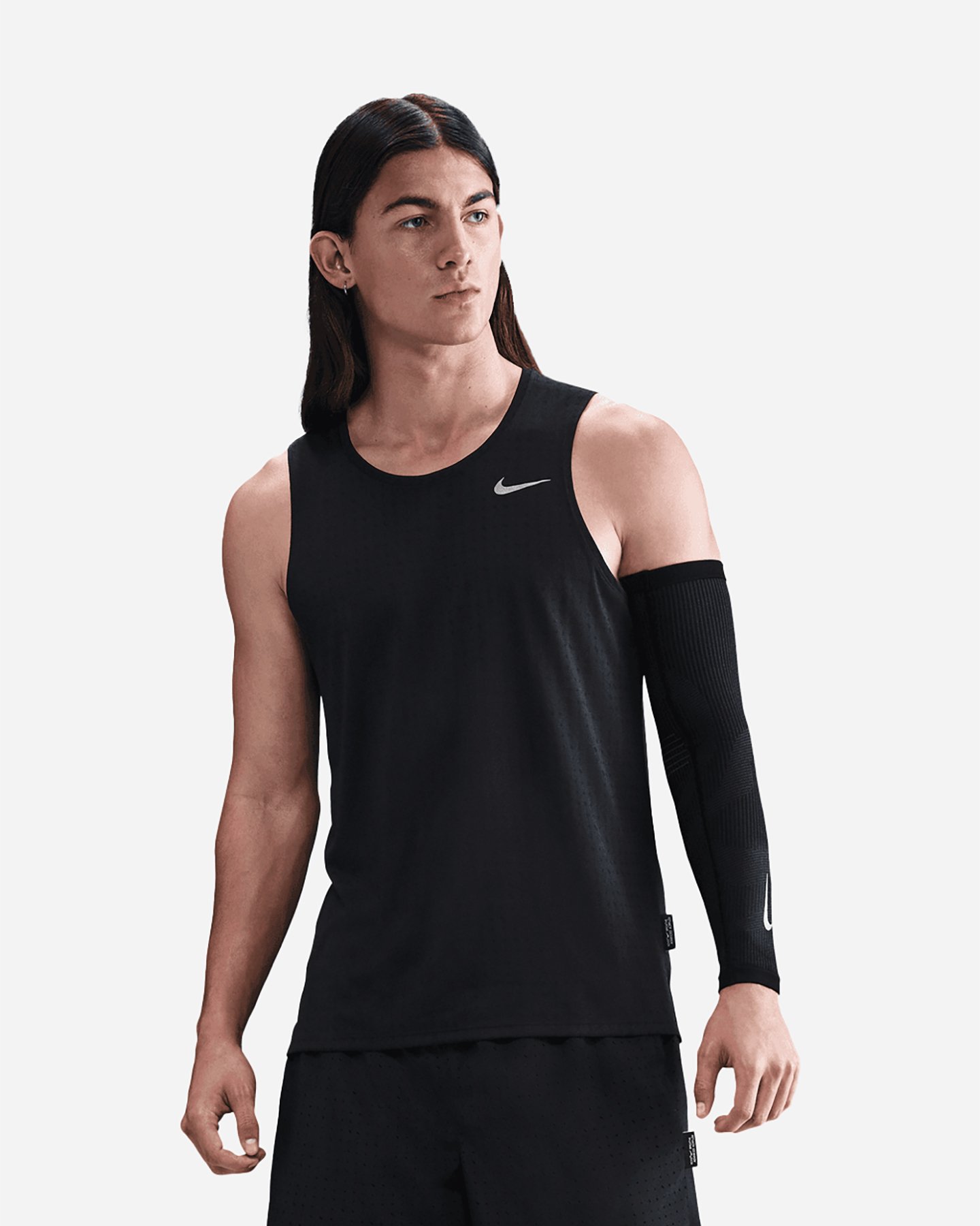 Breathe Miler M - Canotta Running - Uomo - Nero