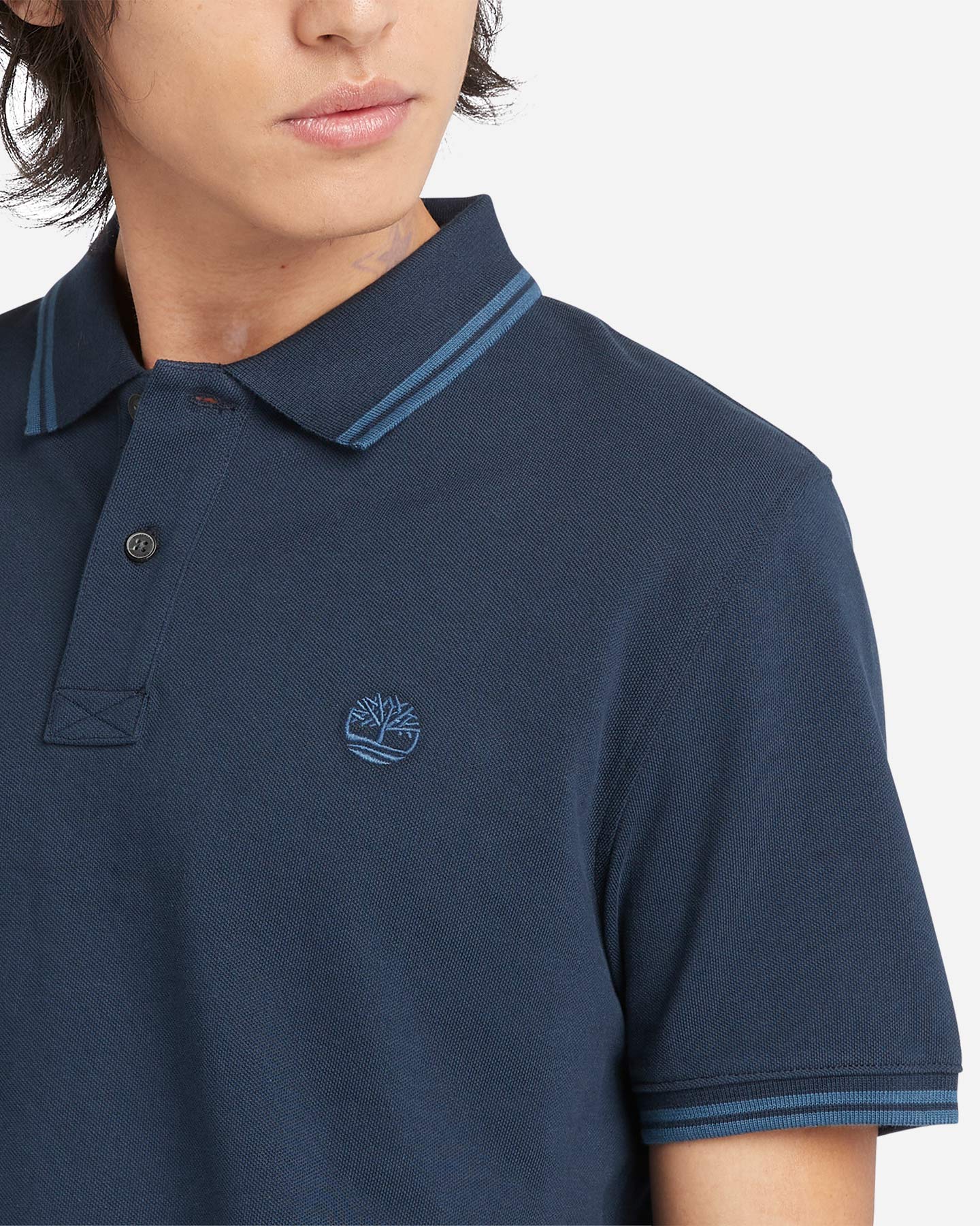 Polo TIMBERLAND PROFILI M - Blu - 4 | Cisalfa Sport