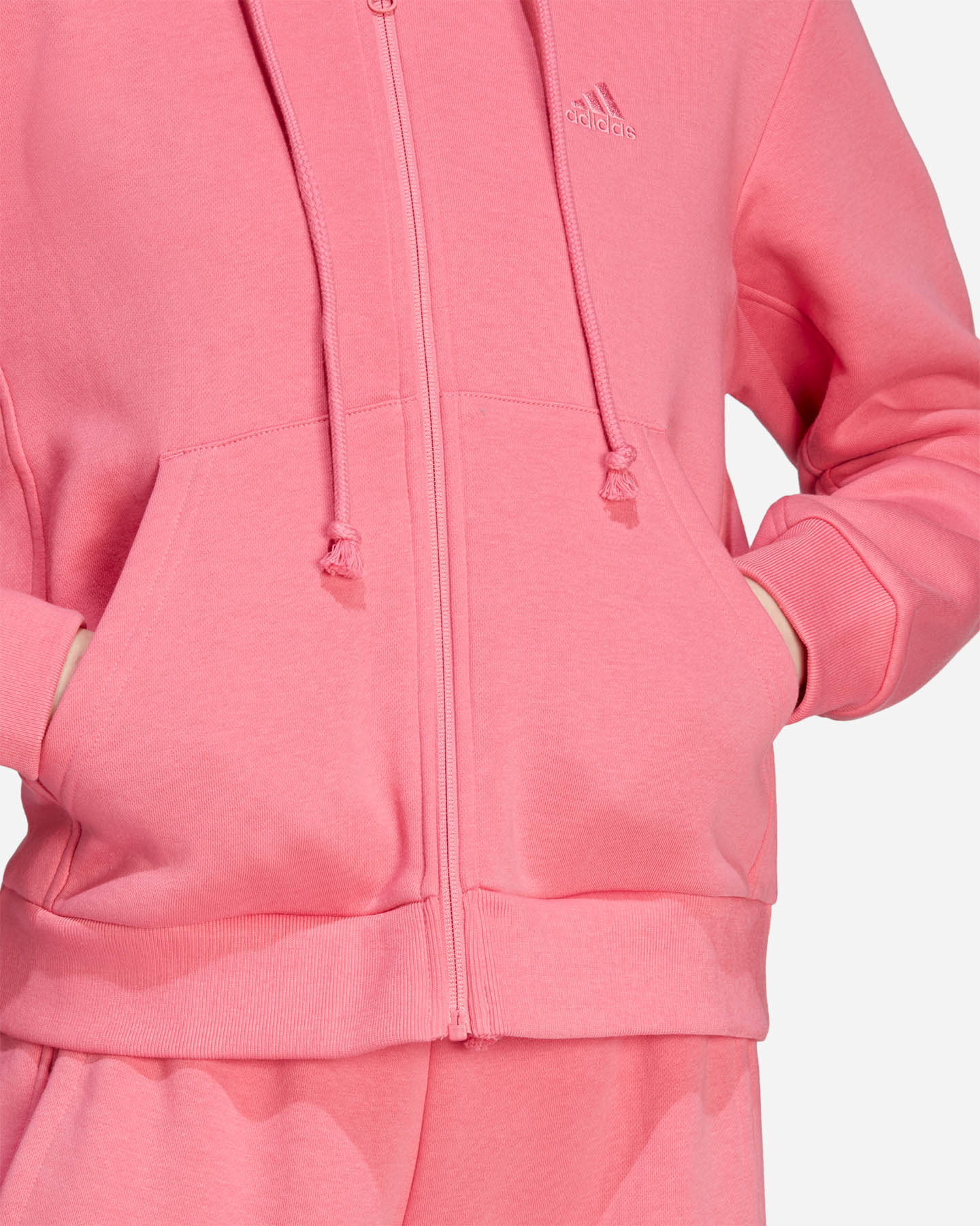 Felpa ADIDAS SMALL LOGO W - Fucsia - 5 | Cisalfa Sport