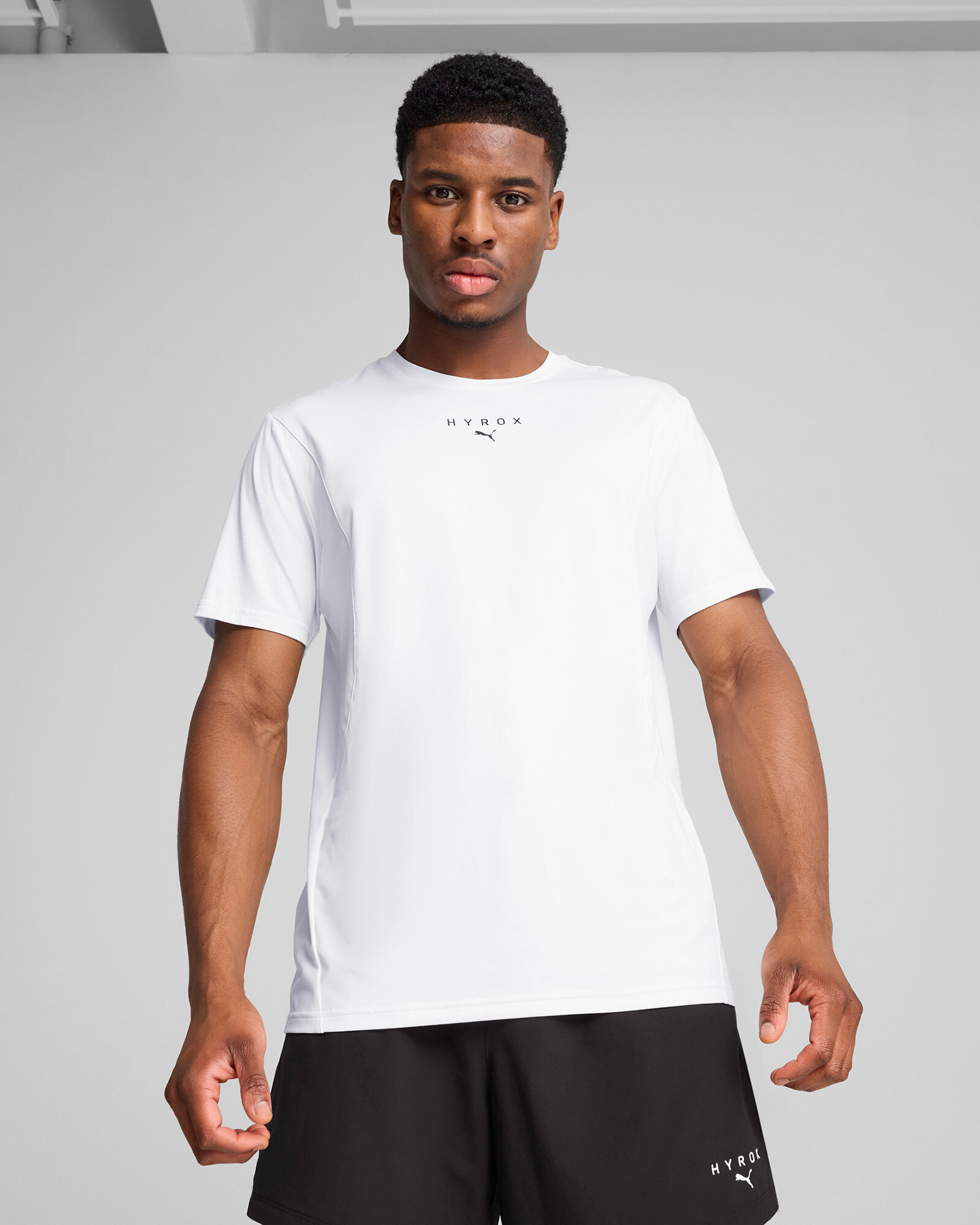 T-shirt training PUMA CLOUDSPUN HYROX M - Bianco - 2 | Cisalfa Sport