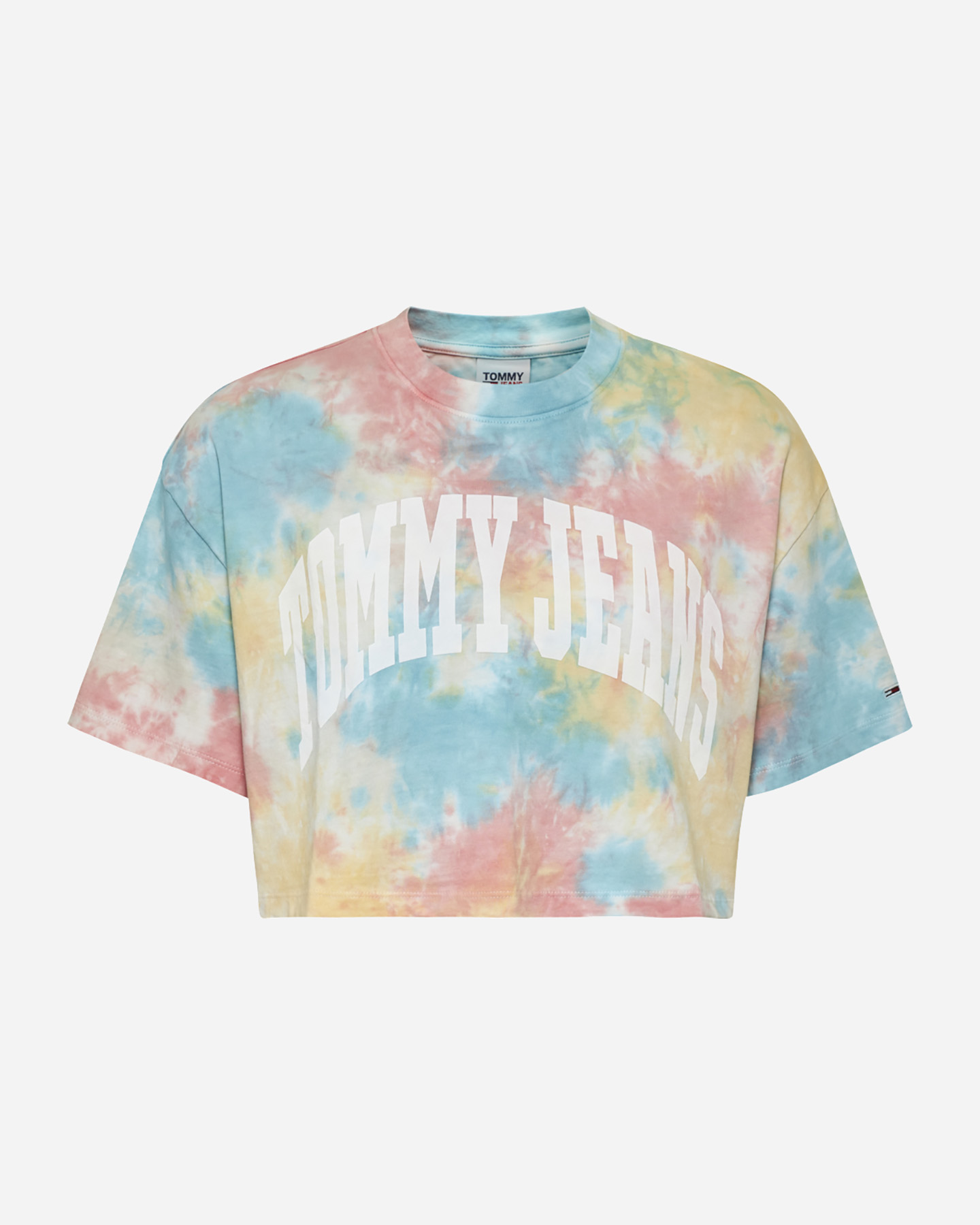 T-shirt TOMMY HILFIGER OVRSZD CROP TIE DYE W - Color mix - 0 | Cisalfa Sport