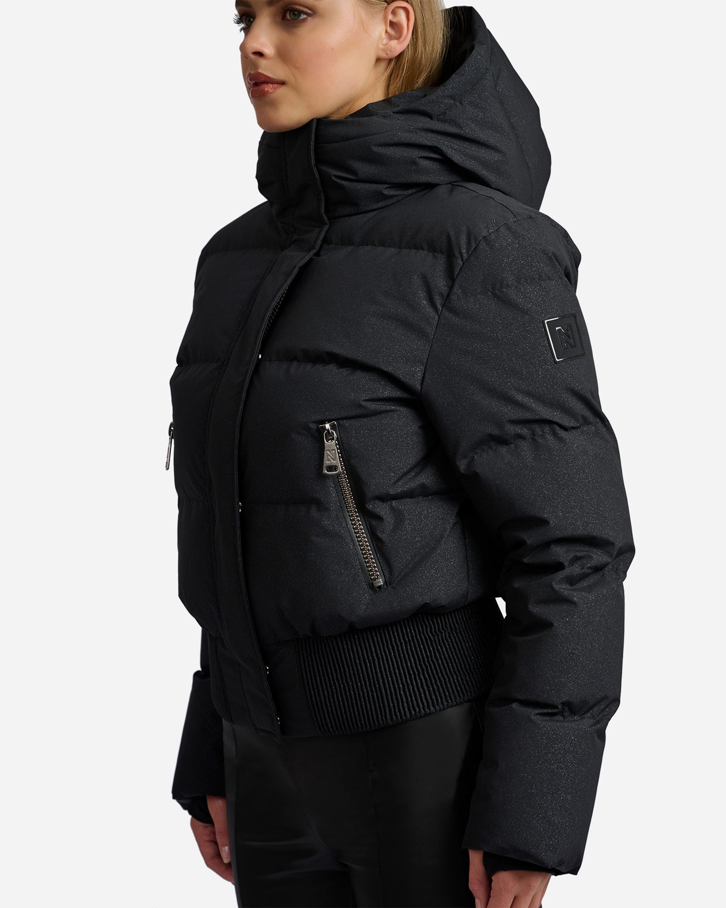 Giacca sci NIKKIE NUMA GLITTER W - Nero - 5 | Cisalfa Sport