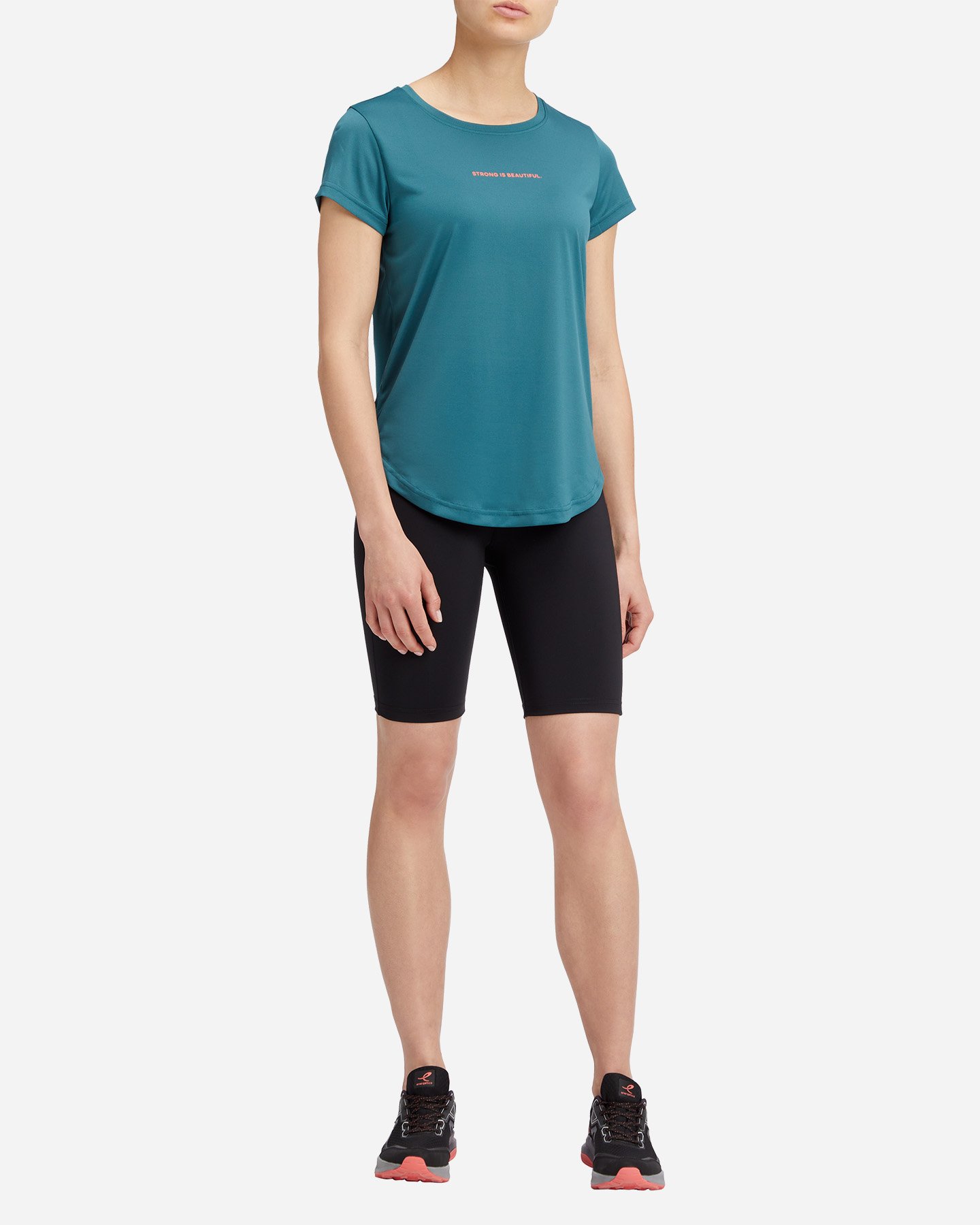 T-shirt training ENERGETICS CECILIA IV W - Verde - 3 | Cisalfa Sport