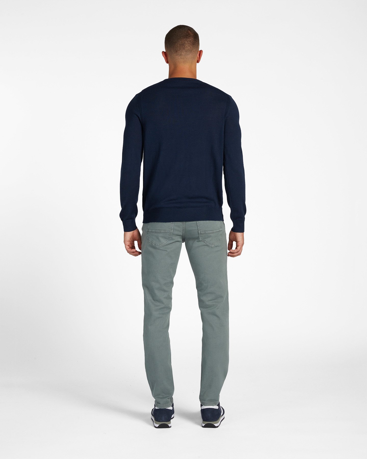 Maglione DACK'S MERINOS M - Blu - 2 | Cisalfa Sport