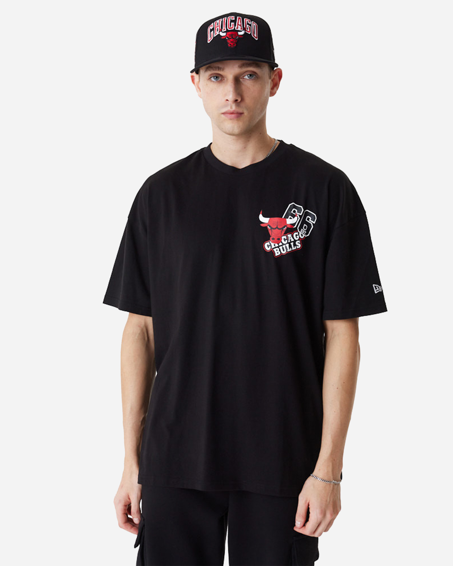 T-shirt NEW ERA ARCH WORDMRK CHICAGO BULLS M - Nero - 0 | Cisalfa Sport