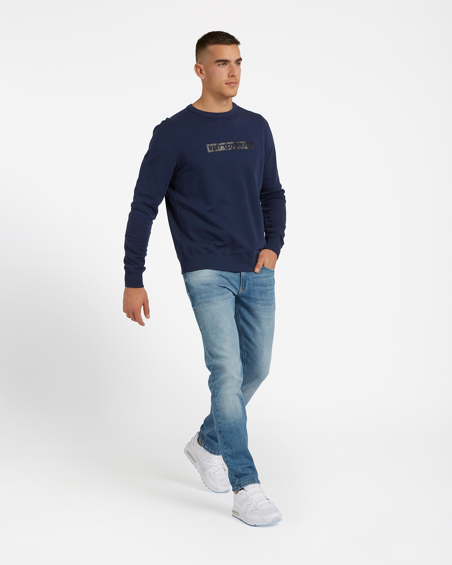 Felpa BEST COMPANY BOX LOGO M - 6 | Cisalfa Sport