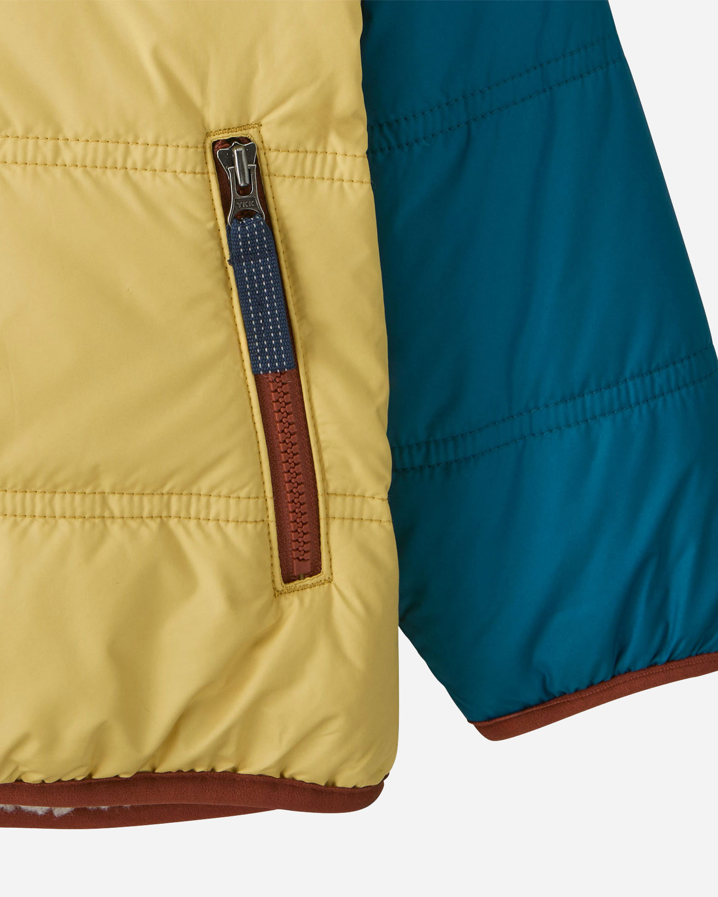 Giacca outdoor PATAGONIA REVERSIBLE TRIBBLES JR - Beige - 5 | Cisalfa Sport