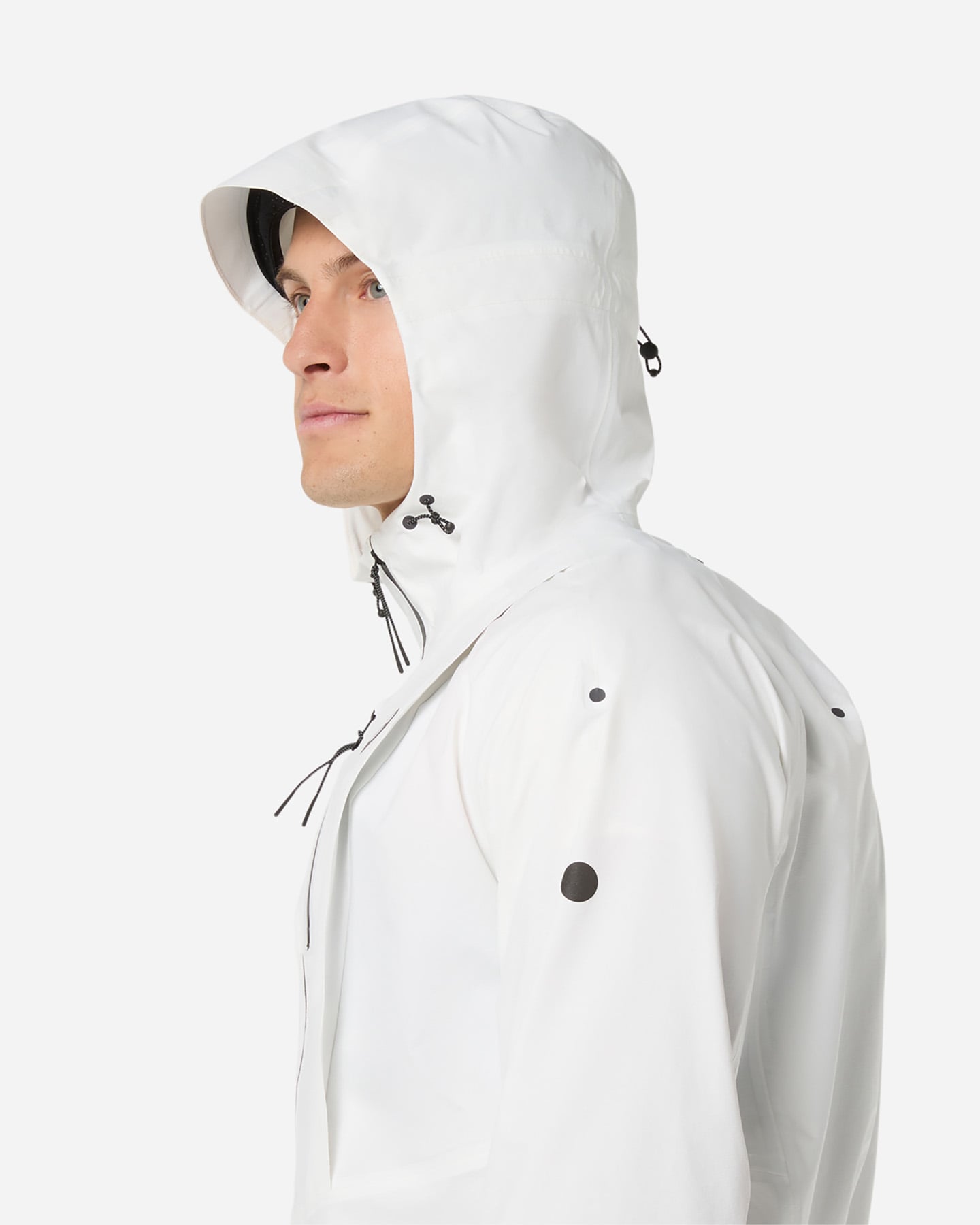 Giacca running ASICS FUITRAIL ELITE WATERPROOF M - Bianco - 3 | Cisalfa Sport