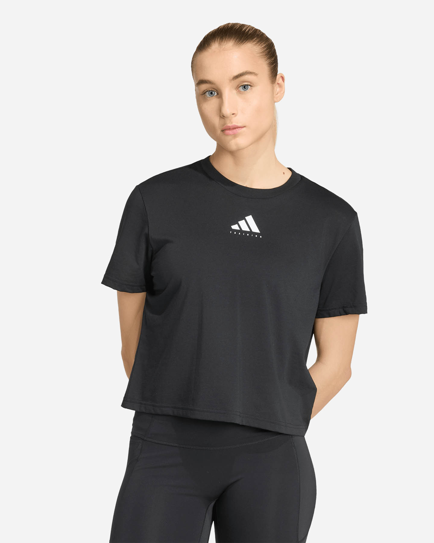 T-shirt training ADIDAS TRAINING GRAPHIC W - Nero - 1 | Cisalfa Sport