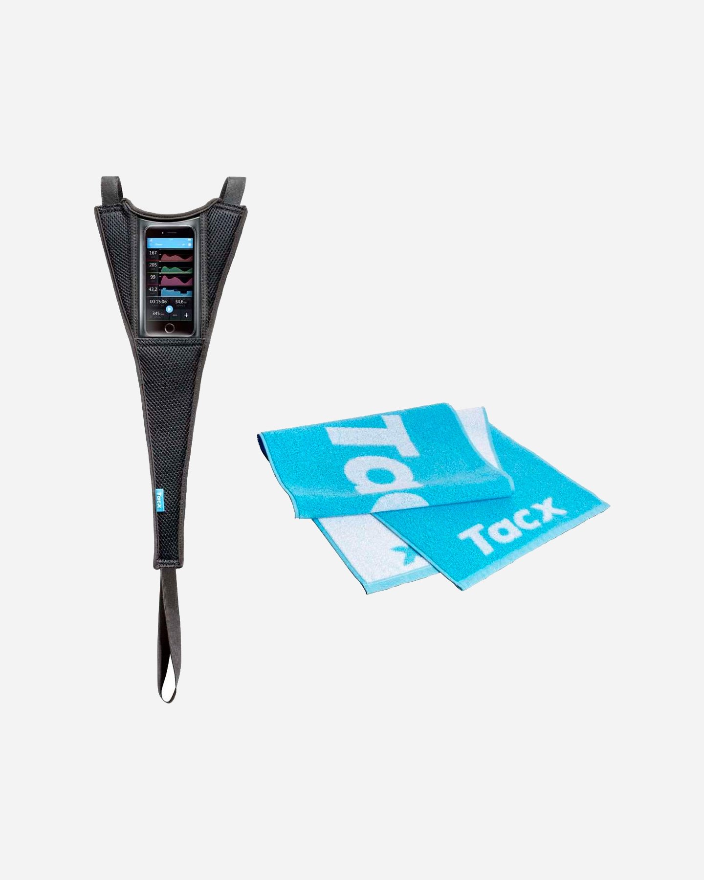 Orologio multifunzione TACX TEX + VELCRO SMARTPHONE - Color mix - 0 | Cisalfa Sport