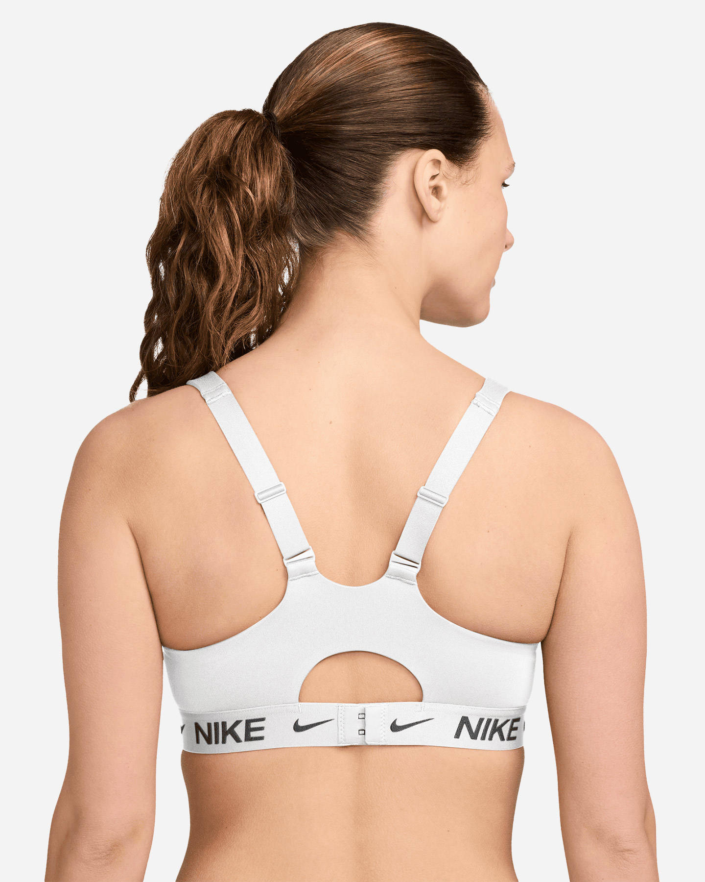Bra training NIKE DRI FIT INDY W - Bianco - 1 | Cisalfa Sport