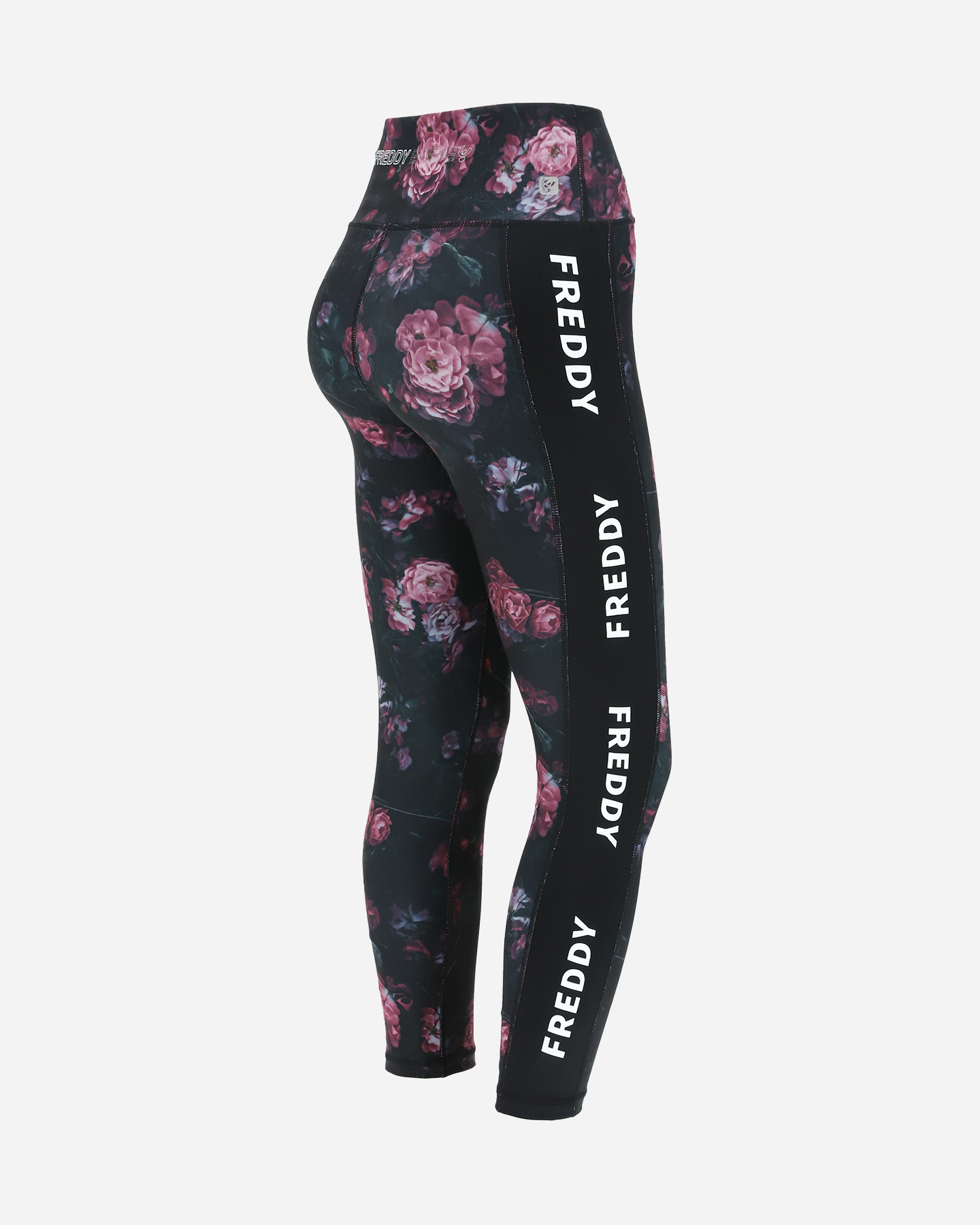Leggings FREDDY POLY 7/8 ENERGY AOP FLOWERS W - Color mix - 1 | Cisalfa Sport