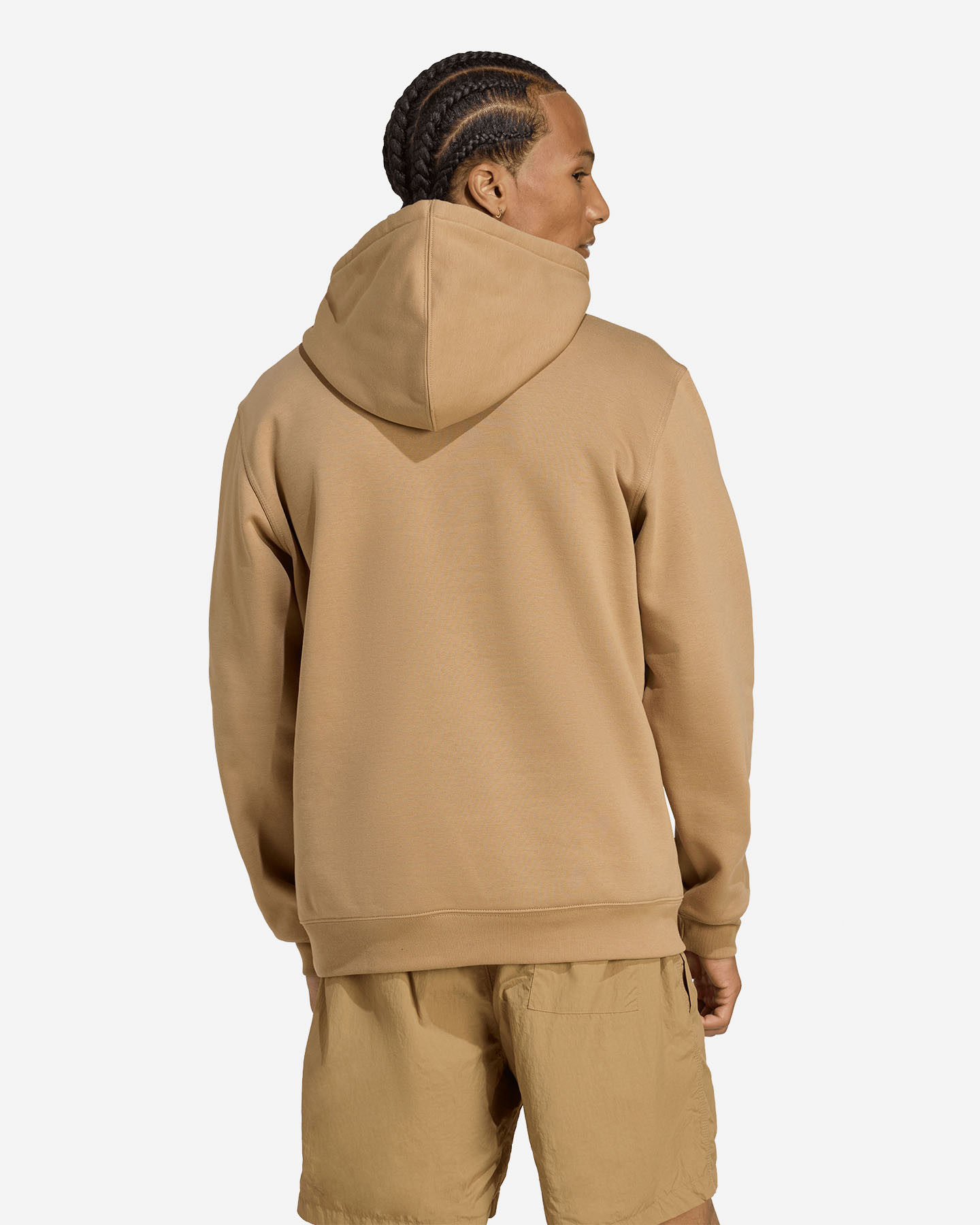 Felpa ADIDAS SMALL LOGO TREFOIL M - Marrone - 2 | Cisalfa Sport