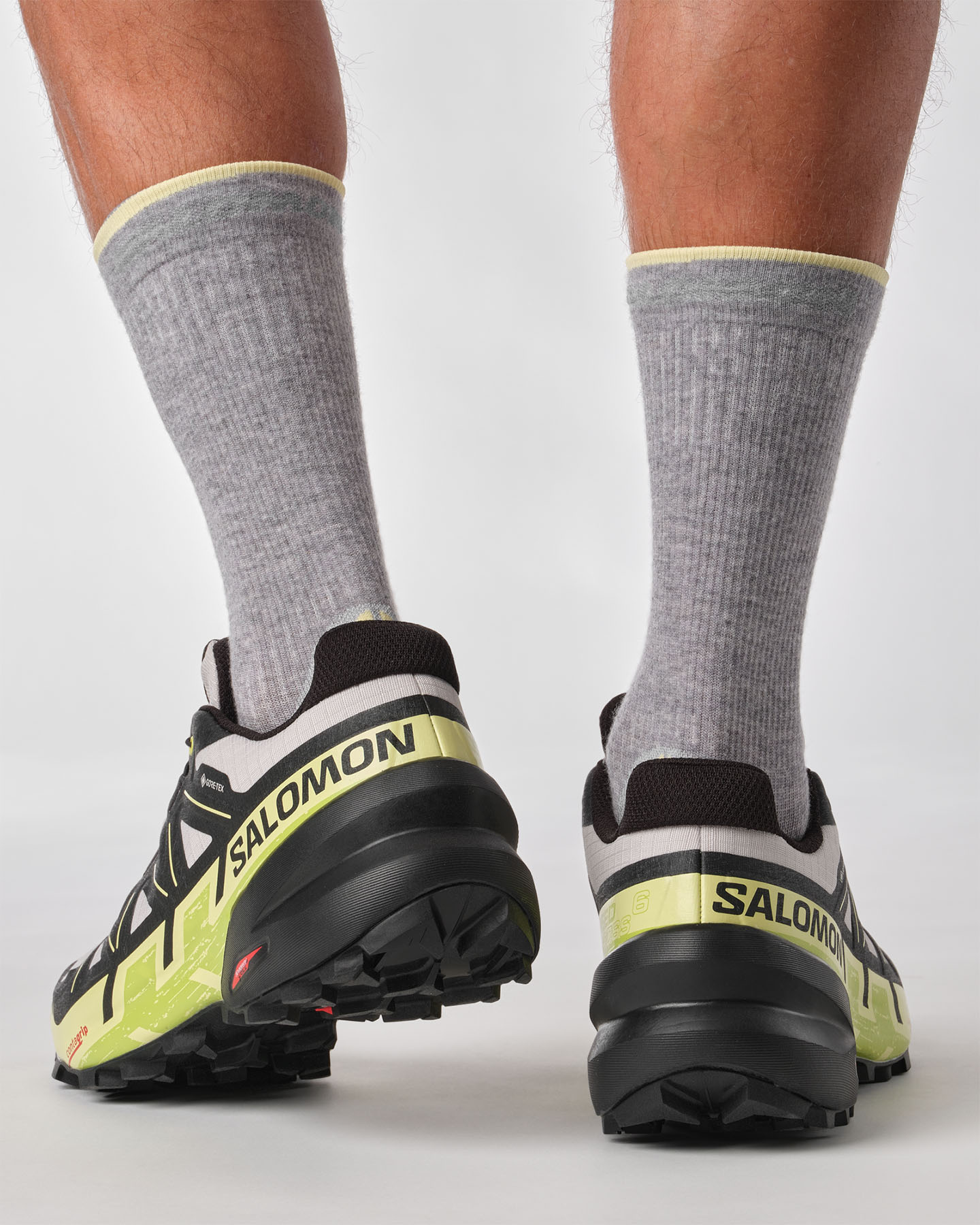 Scarpe trail SALOMON SPEEDCROSS 6 GTX M - Bianco - 5 | Cisalfa Sport