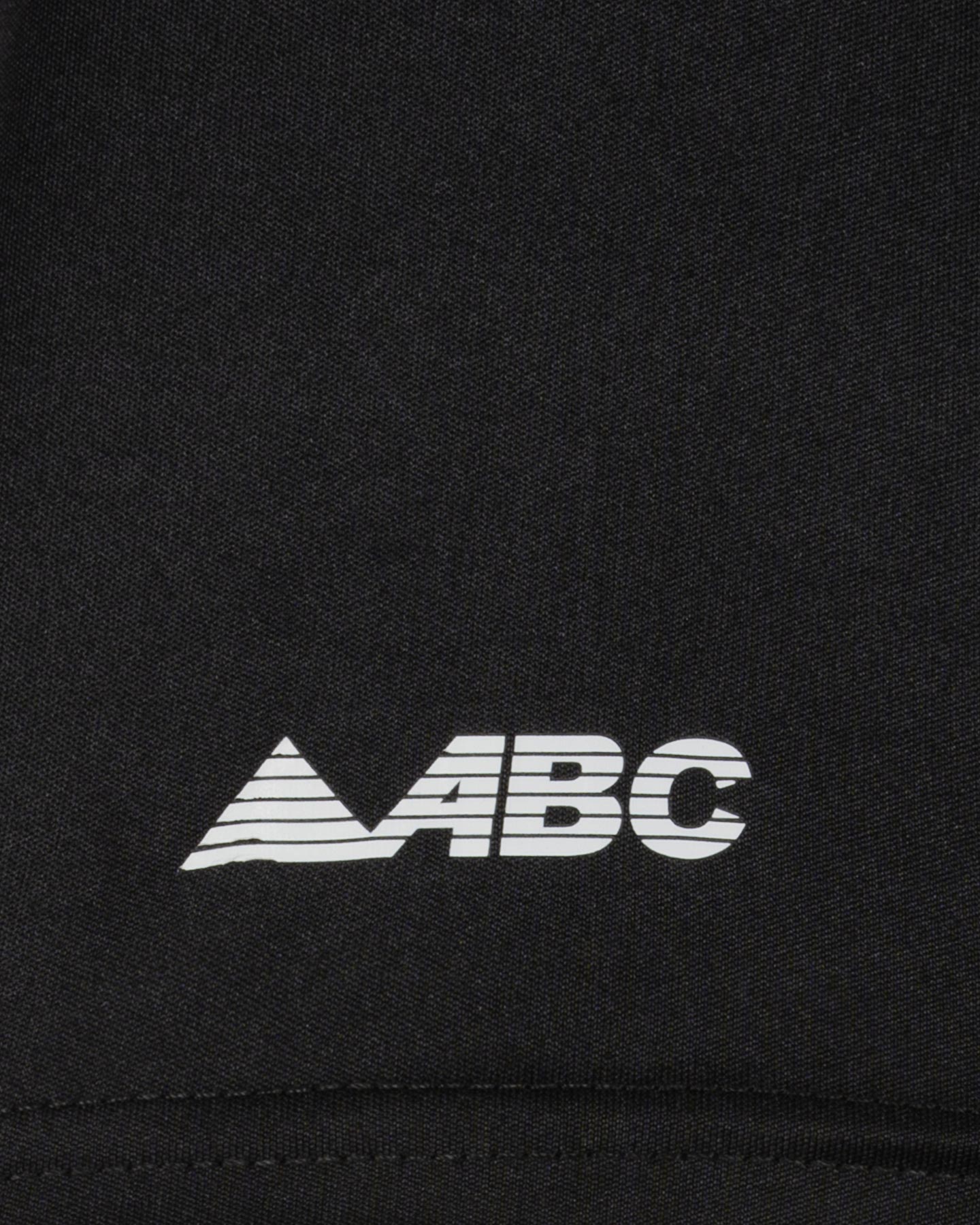 T-shirt tennis ABC ESSENTIAL M - Nero - 2 | Cisalfa Sport