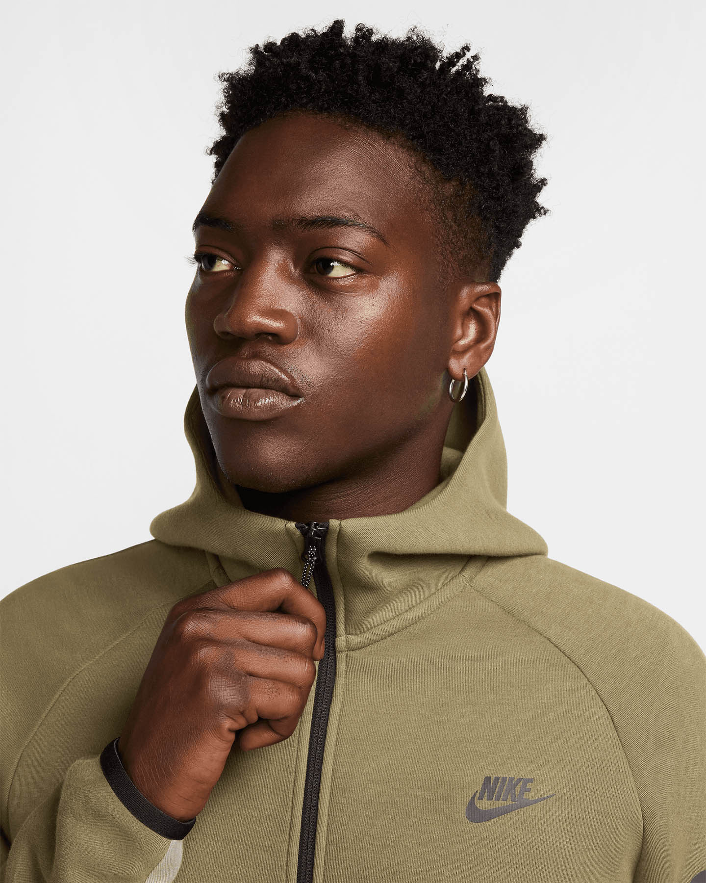 Felpa NIKE TECH FLEECE M - Beige - 3 | Cisalfa Sport
