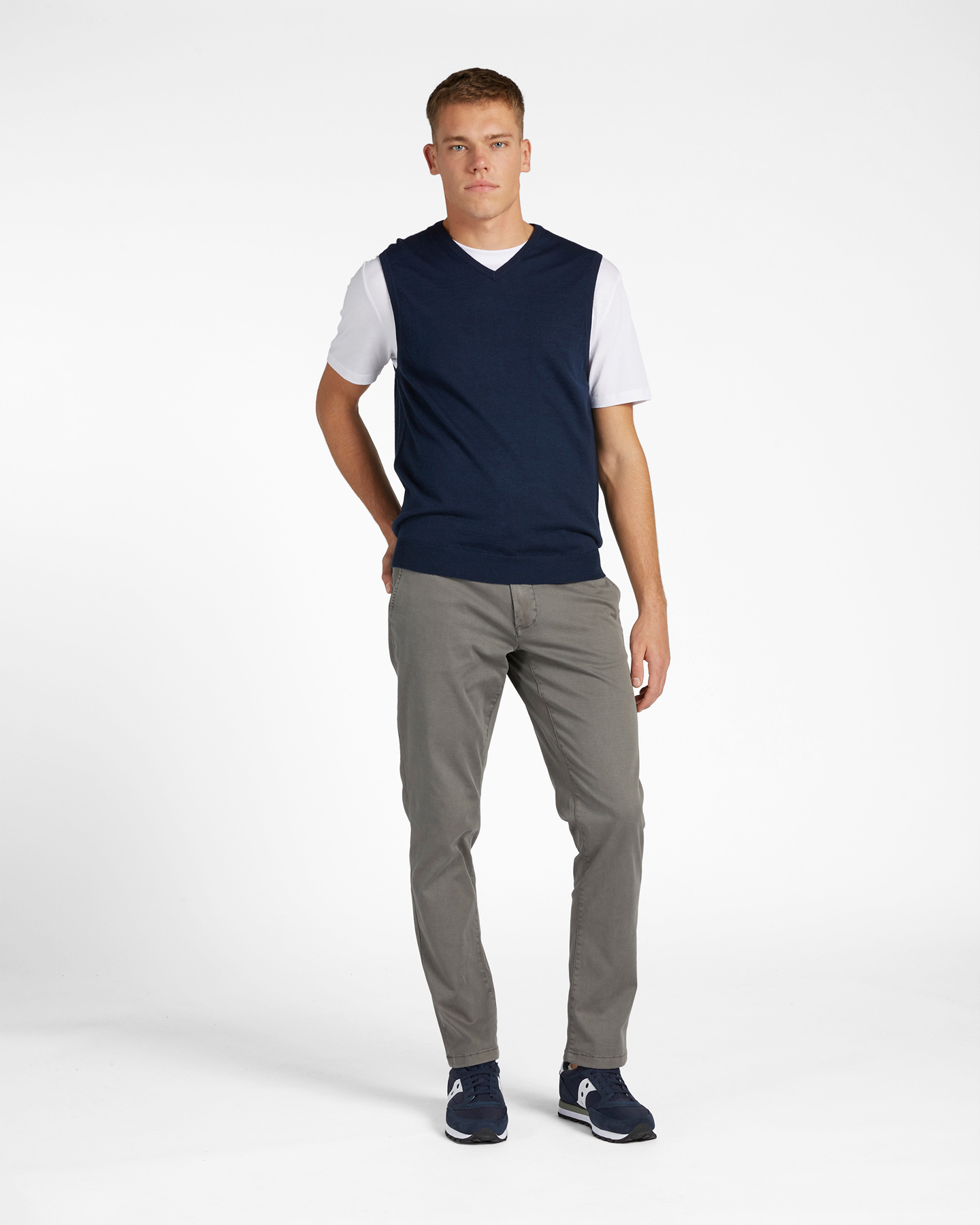 Maglia gilet DACK'S CASUAL CITY M - Blu - 1 | Cisalfa Sport