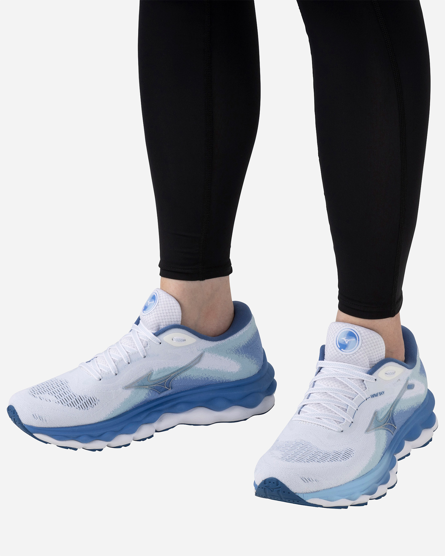 Scarpe running MIZUNO WAVE SKY 7 W - Bianco - 5 | Cisalfa Sport