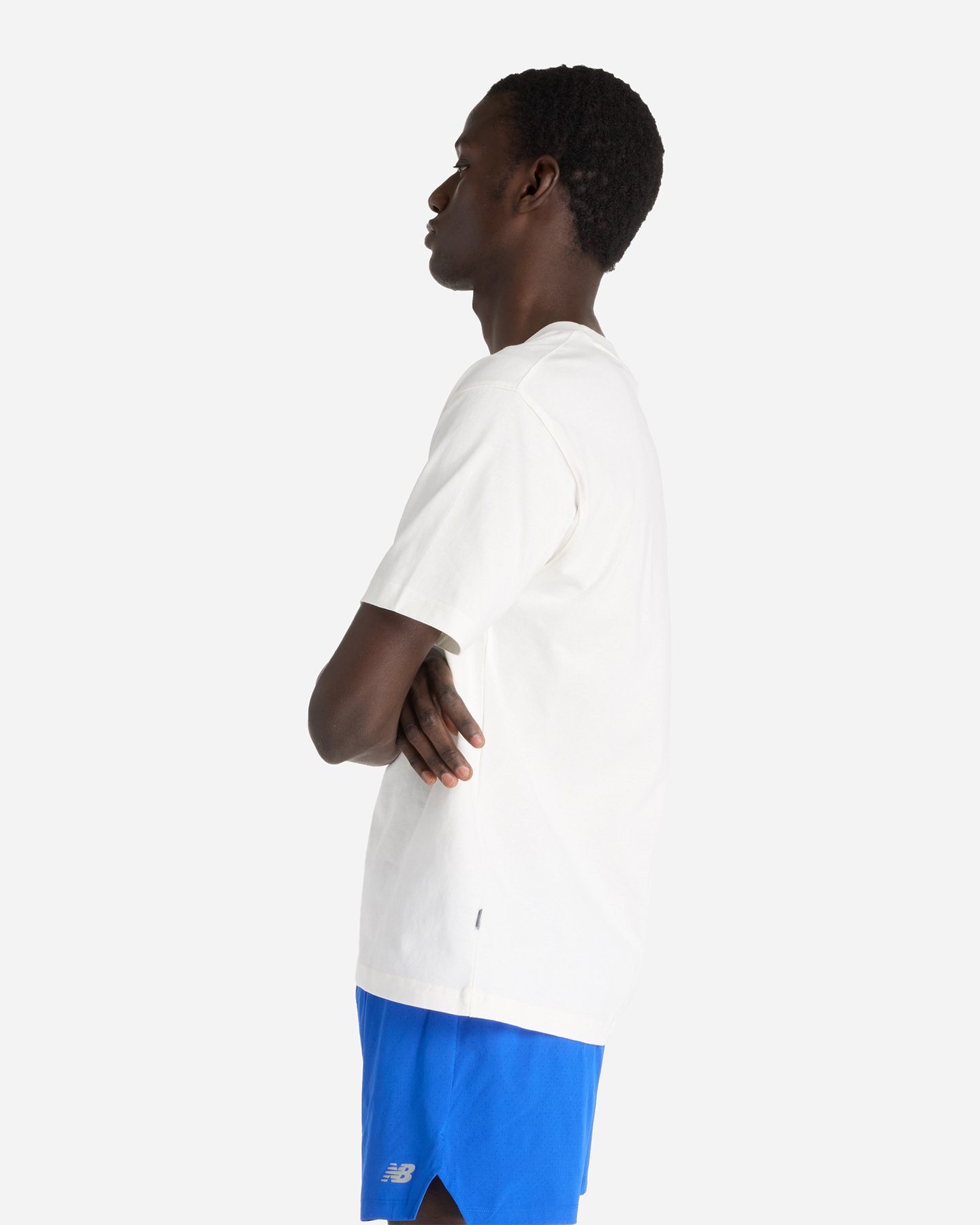T-shirt NEW BALANCE ATHLETICS PREMIUM BIG LOGO M - Bianco - 1 | Cisalfa Sport