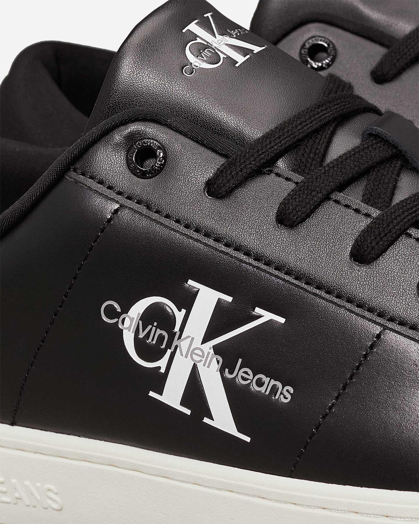 Scarpe sneakers CALVIN KLEIN JEANS CLASSIC CUPSOLE LACEUP LOW M - Nero - 5 | Cisalfa Sport