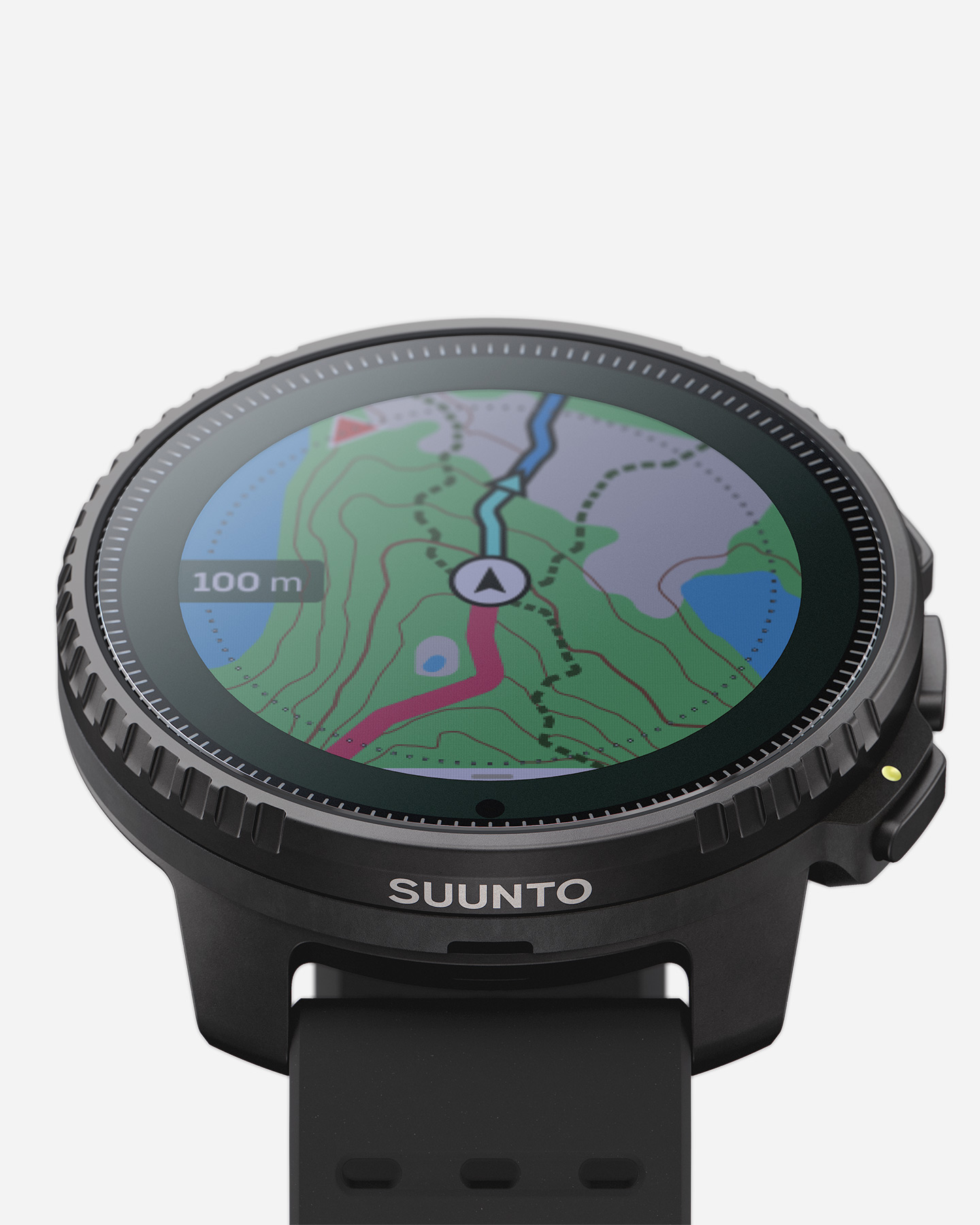 Orologio multifunzione SUUNTO VERTICAL SOLAR ALL BLACK  - Nero - 5 | Cisalfa Sport