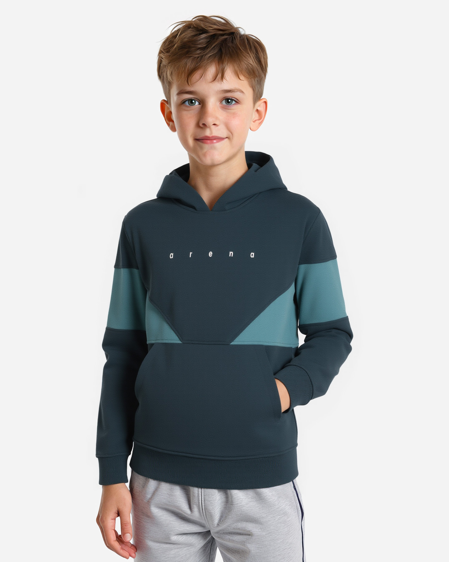 Felpa ARENA ATHLETIC ESSENTIAL JR - Blu - 1 | Cisalfa Sport