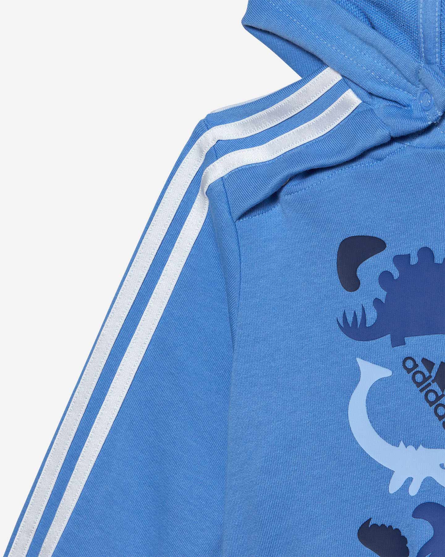 Tuta ADIDAS ALL OVER JR - Blu - 1 | Cisalfa Sport