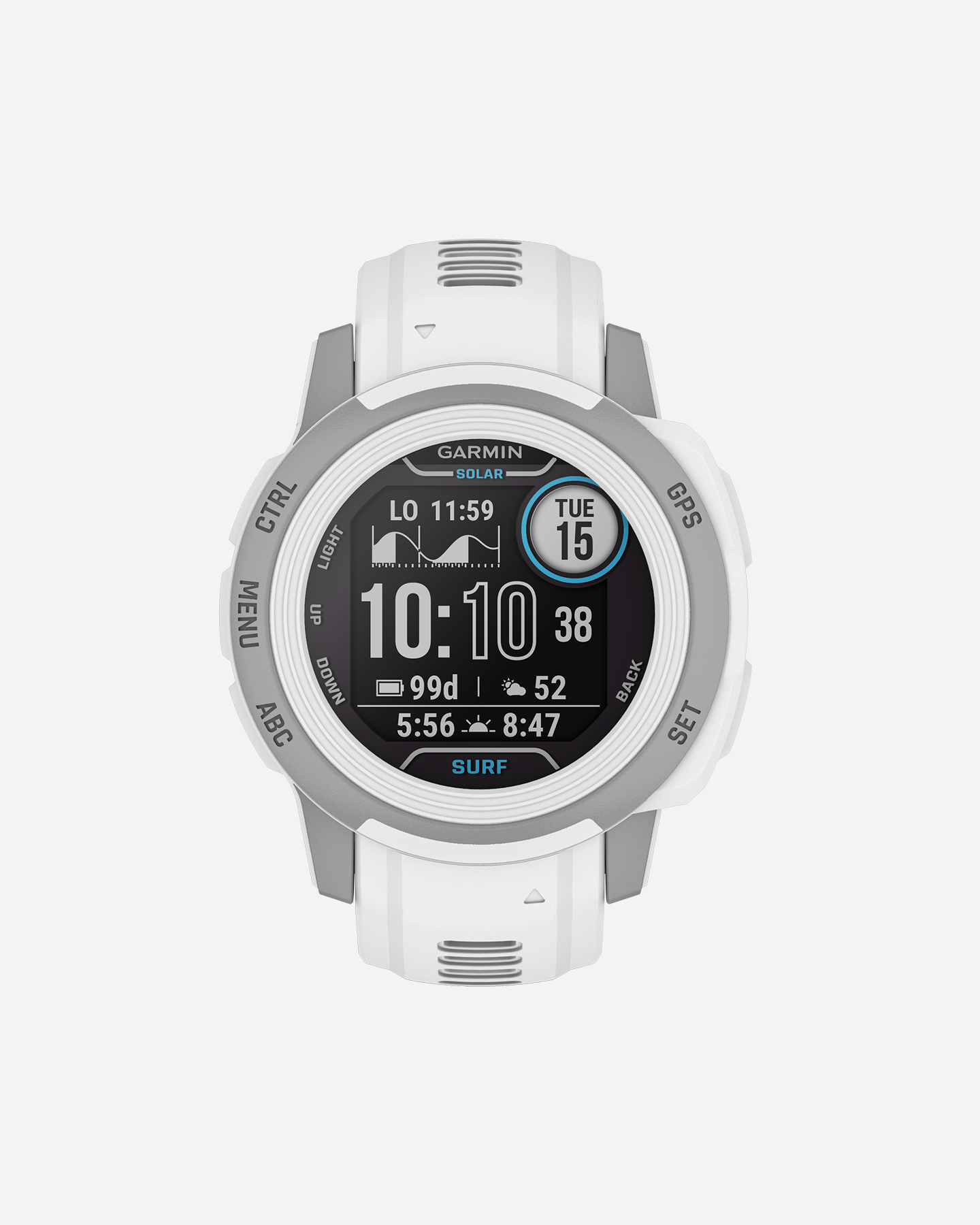 Orologio multifunzione GARMIN INSTINCT 2S SOLAR SURF EDITION  - Grigio - 0 | Cisalfa Sport
