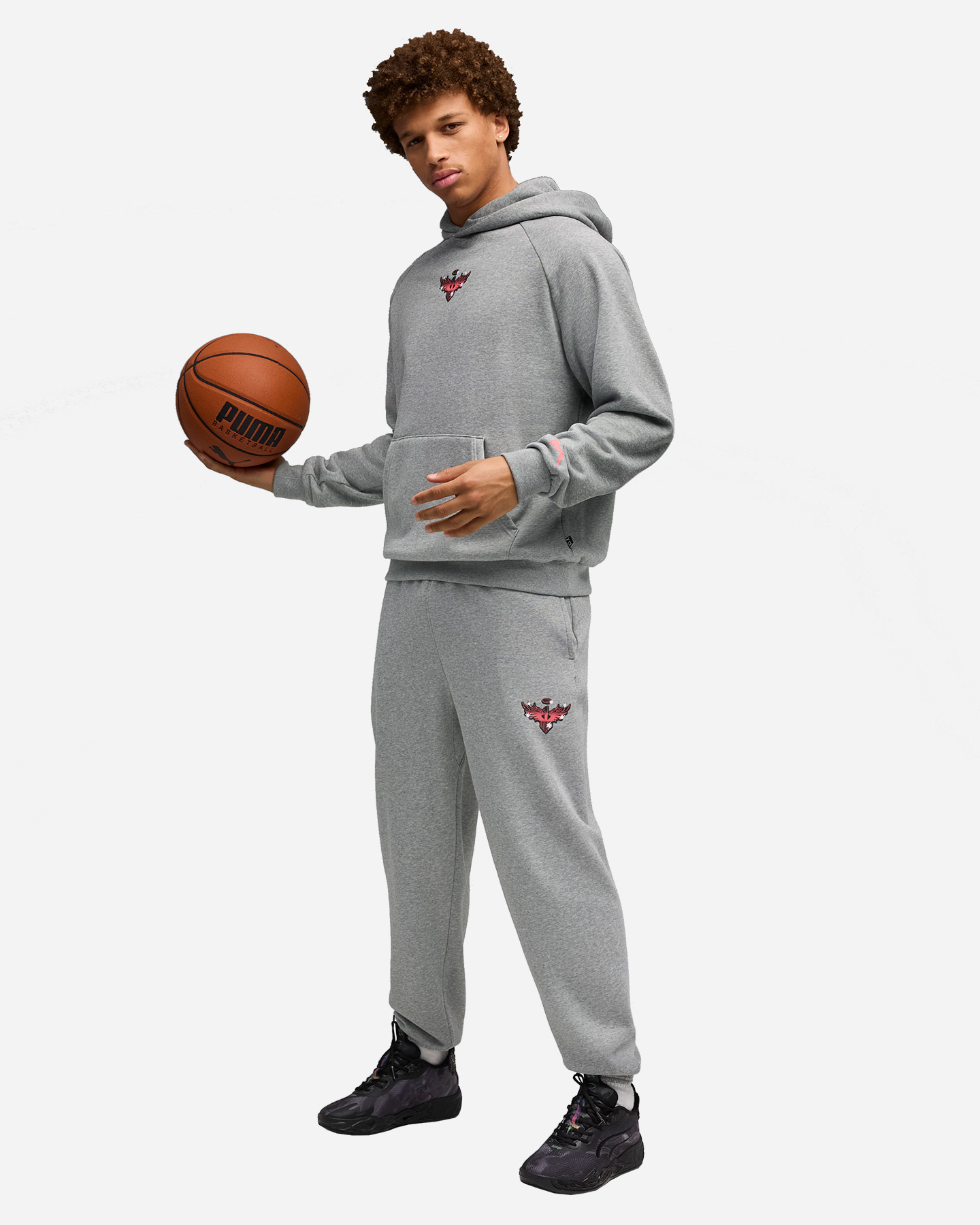 Abbigliamento basket PUMA MELO ALWAYZ ON 1 M - Grigio - 4 | Cisalfa Sport