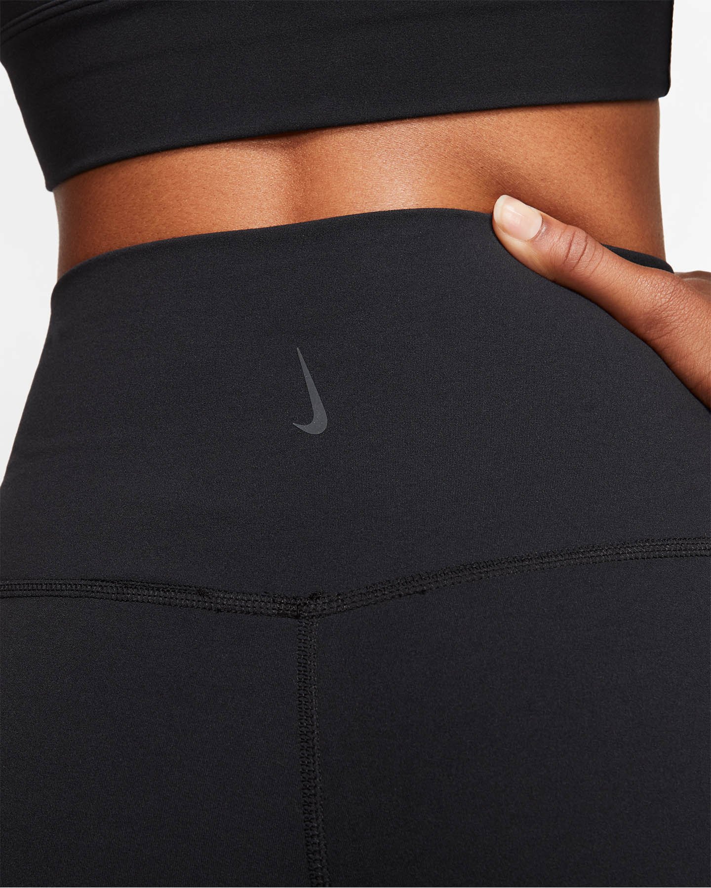 Leggings NIKE HIGH WAIST LUXE 7/8 W - Nero - 5 | Cisalfa Sport