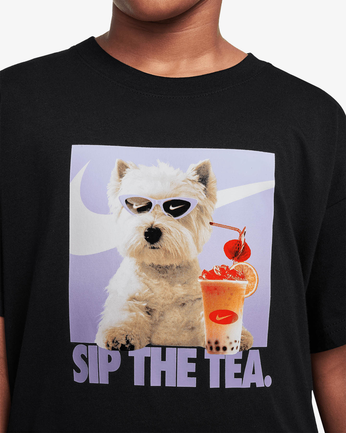 T-shirt NIKE TERRIER JR - Nero - 2 | Cisalfa Sport