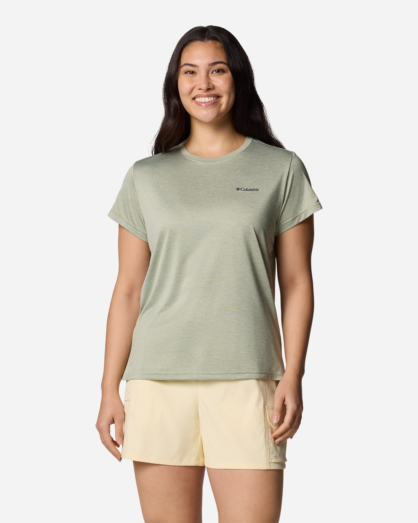 T-shirt COLUMBIA BLUEVISTA HILL W - Verde - 0 | Cisalfa Sport