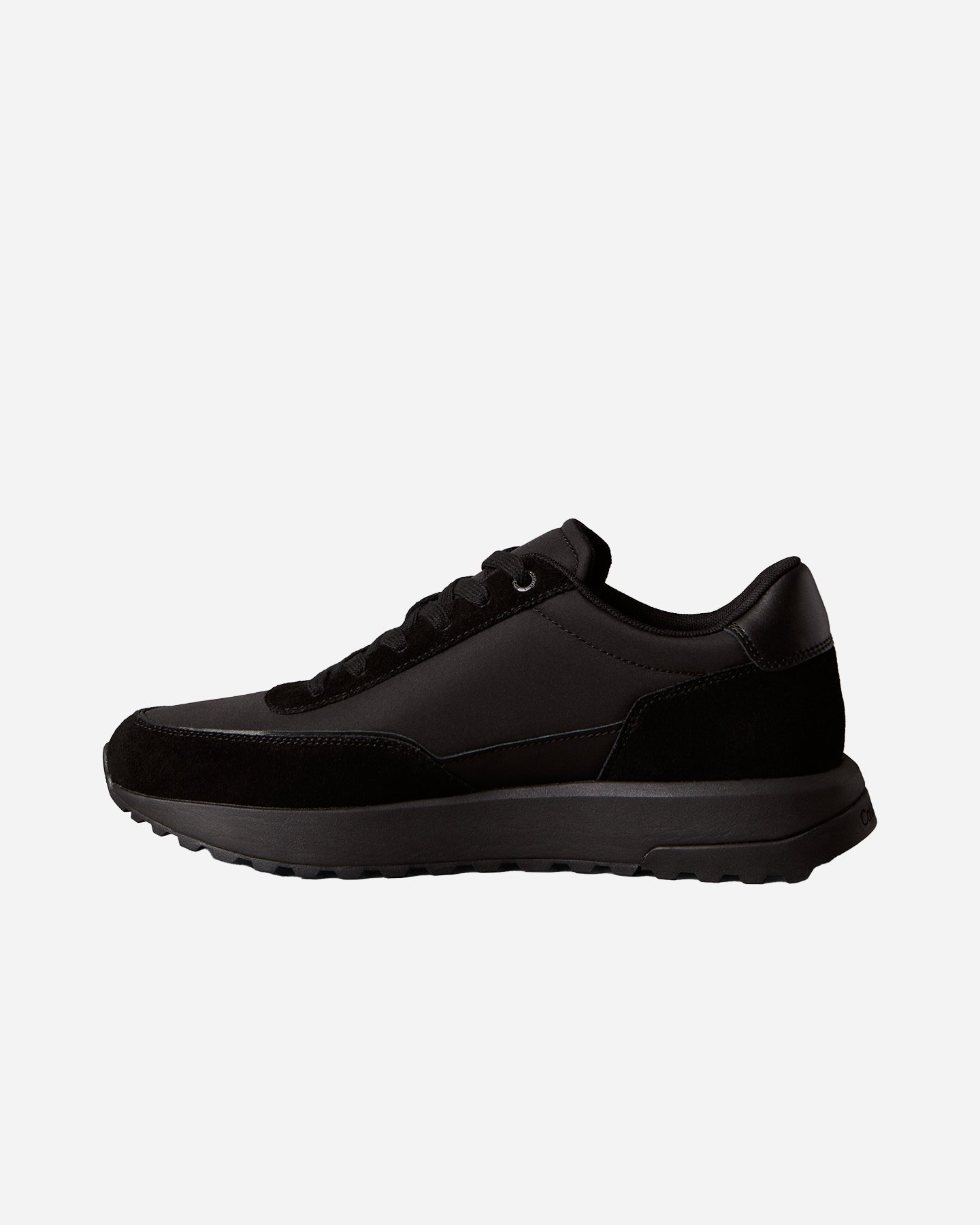 Scarpe sneakers CALVIN KLEIN JEANS LOW TOP LACE UP REPREVE MIX M - Nero - 4 | Cisalfa Sport