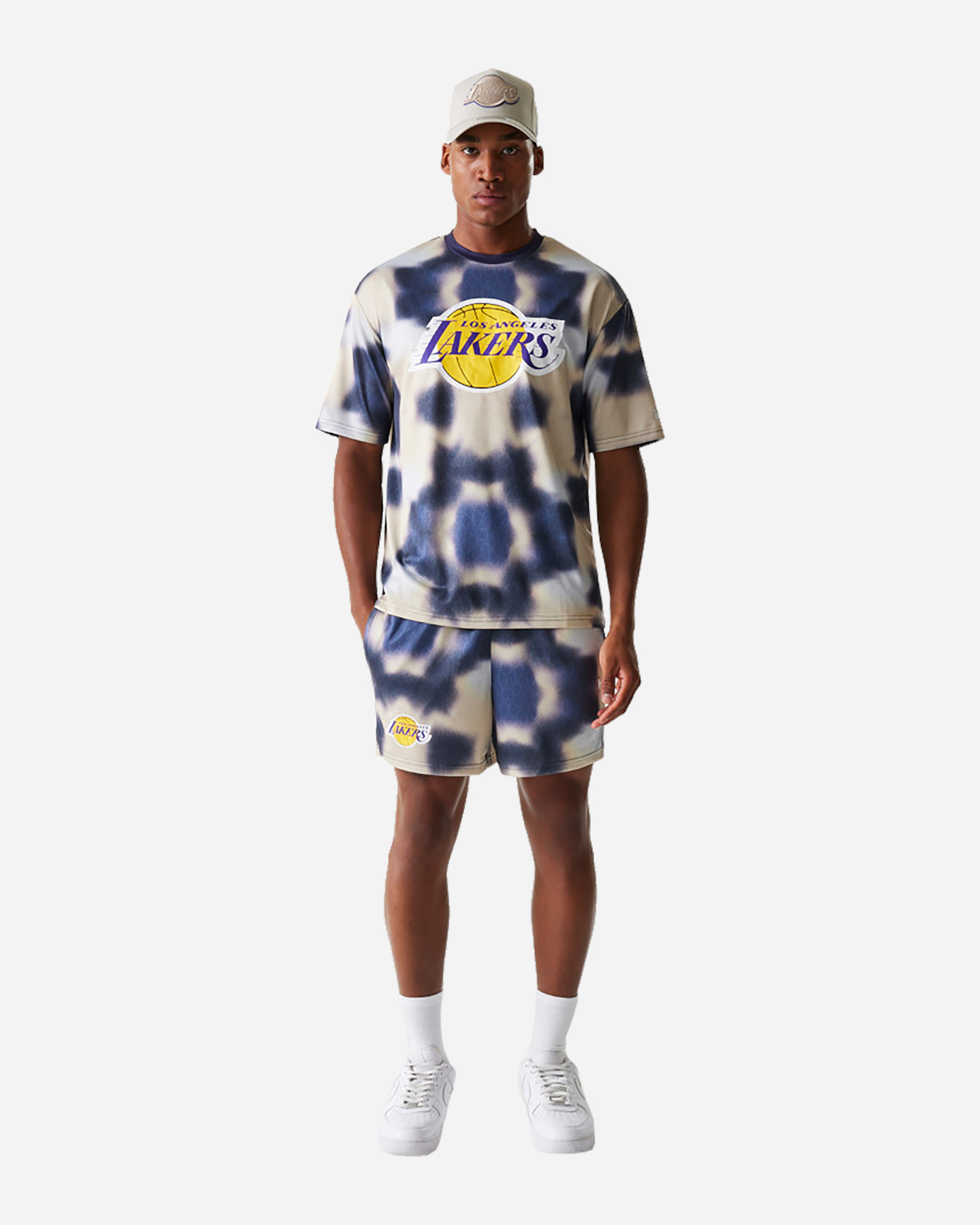 Maglia basket NEW ERA LAKERS M - Beige - 2 | Cisalfa Sport