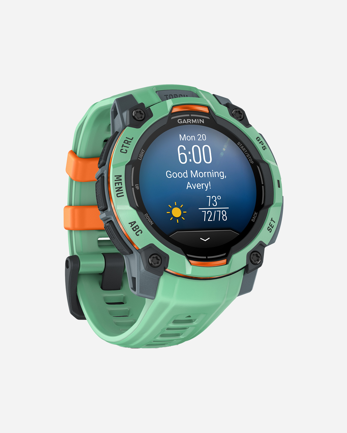Orologio multifunzione GARMIN INSTINCT 3 45MM AMOLED - Verde - 2 | Cisalfa Sport