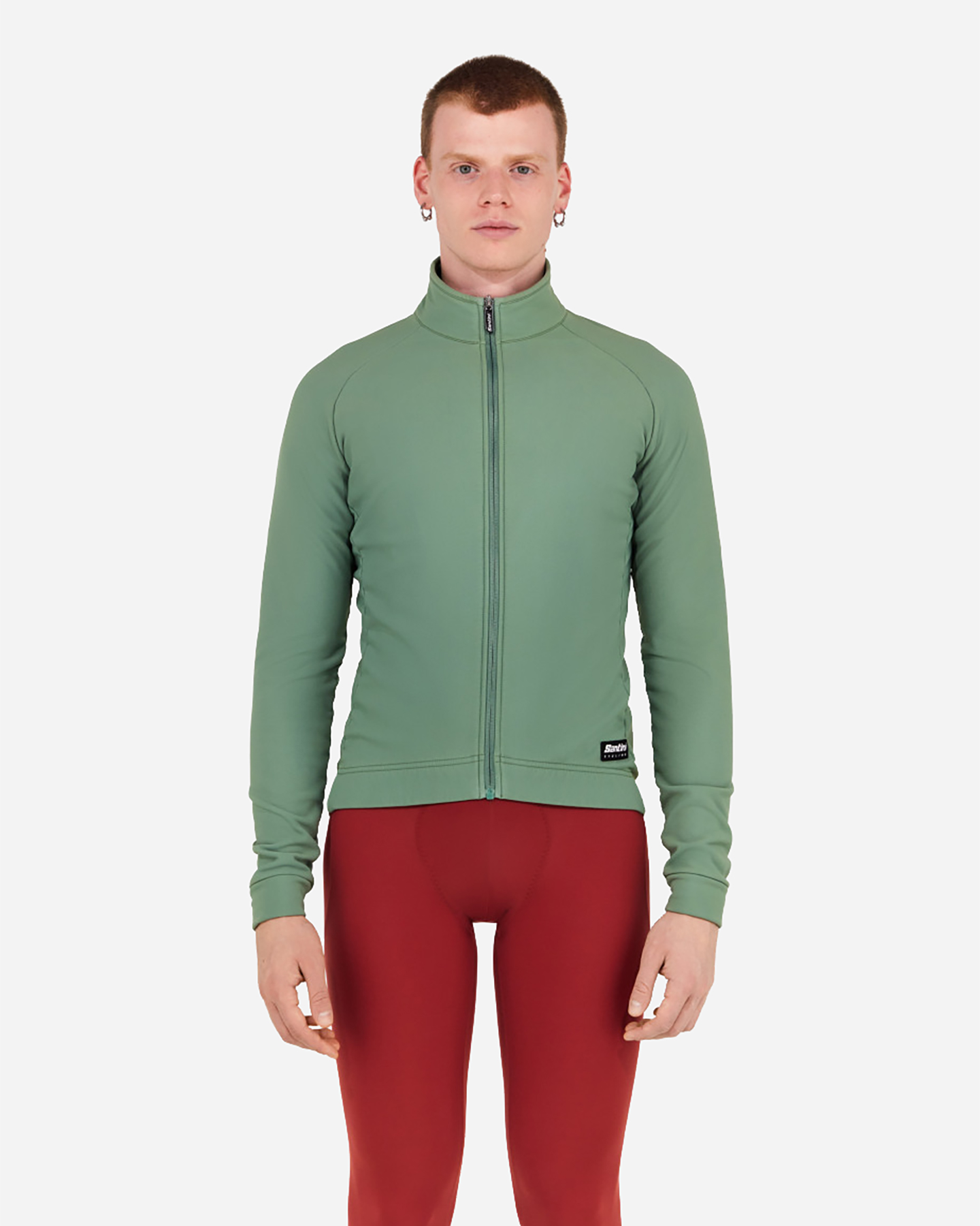 Giacca ciclismo SANTINI READY TO RIDE M - Verde - 1 | Cisalfa Sport