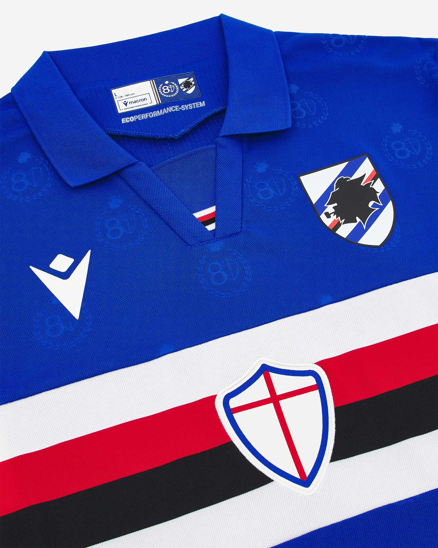 Maglia calcio ufficiale MACRON SAMPDORIA HOME 26-27 M - Color mix - 2 | Cisalfa Sport