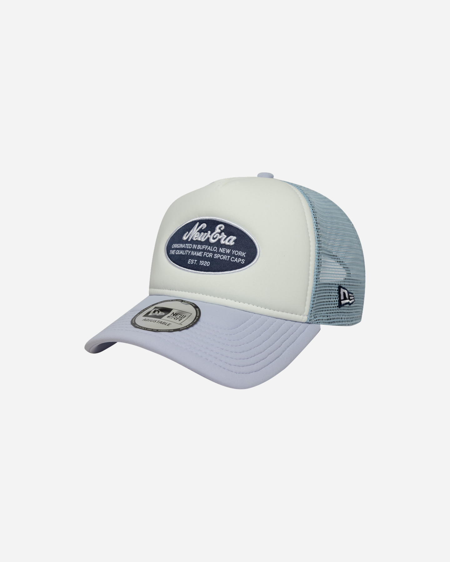 Cappellino NEW ERA 9FORTY OVAL FOAM PATCH TRUCKER  - Bianco - 0 | Cisalfa Sport
