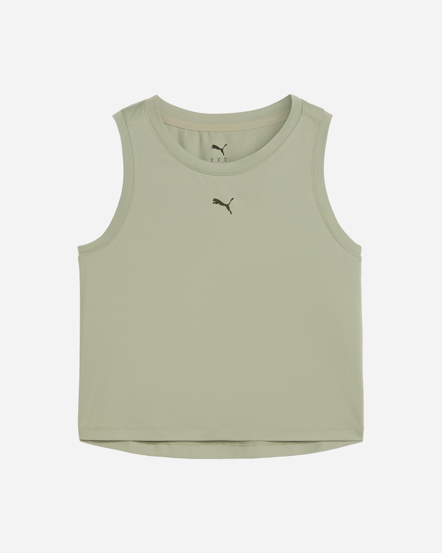 Canotta training PUMA SMALL LOGO W - Verde - 0 | Cisalfa Sport