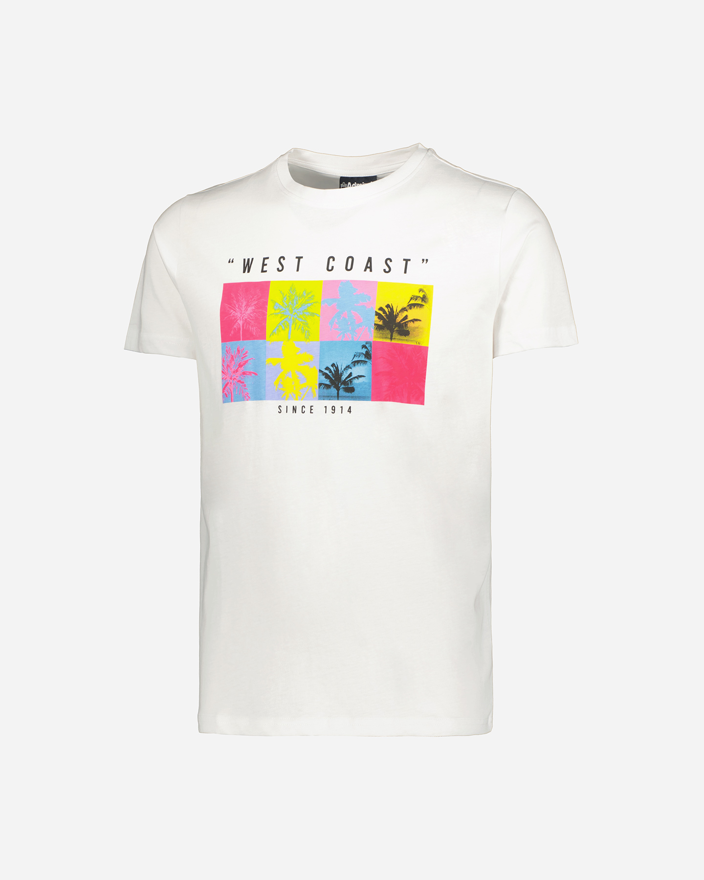 T-shirt ADMIRAL COLOR BLOCK PALMS M - Bianco - 0 | Cisalfa Sport