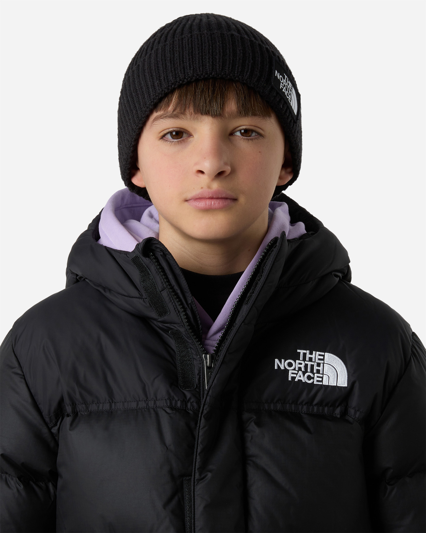 Berretto THE NORTH FACE LOGO BOX JR - Nero - 1 | Cisalfa Sport