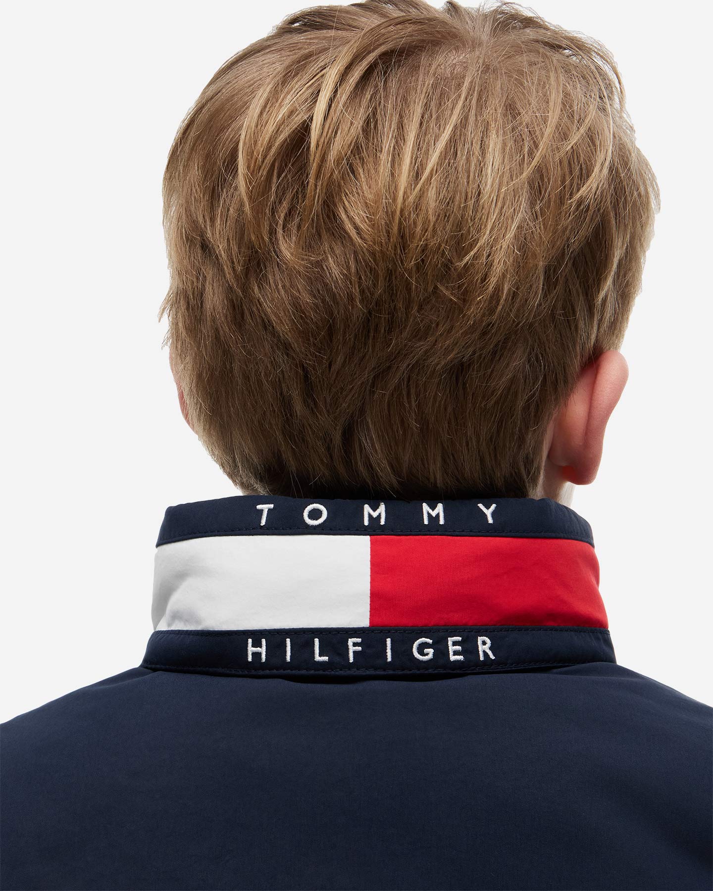 Giubbotto TOMMY HILFIGER HERITAGE ESSENTIAL MID JR - Blu - 5 | Cisalfa Sport