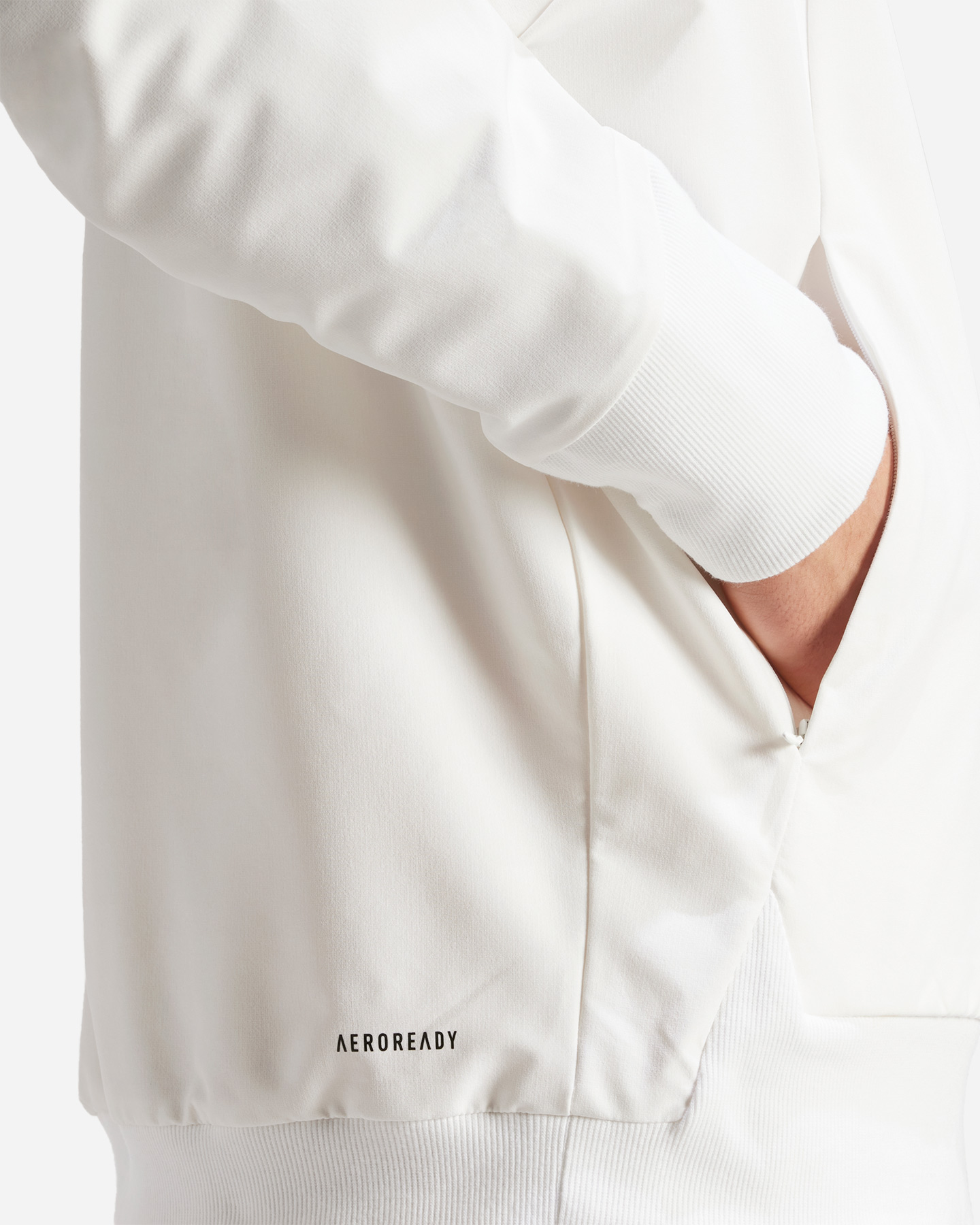 Felpa ADIDAS Z.N.E. M - Bianco - 4 | Cisalfa Sport