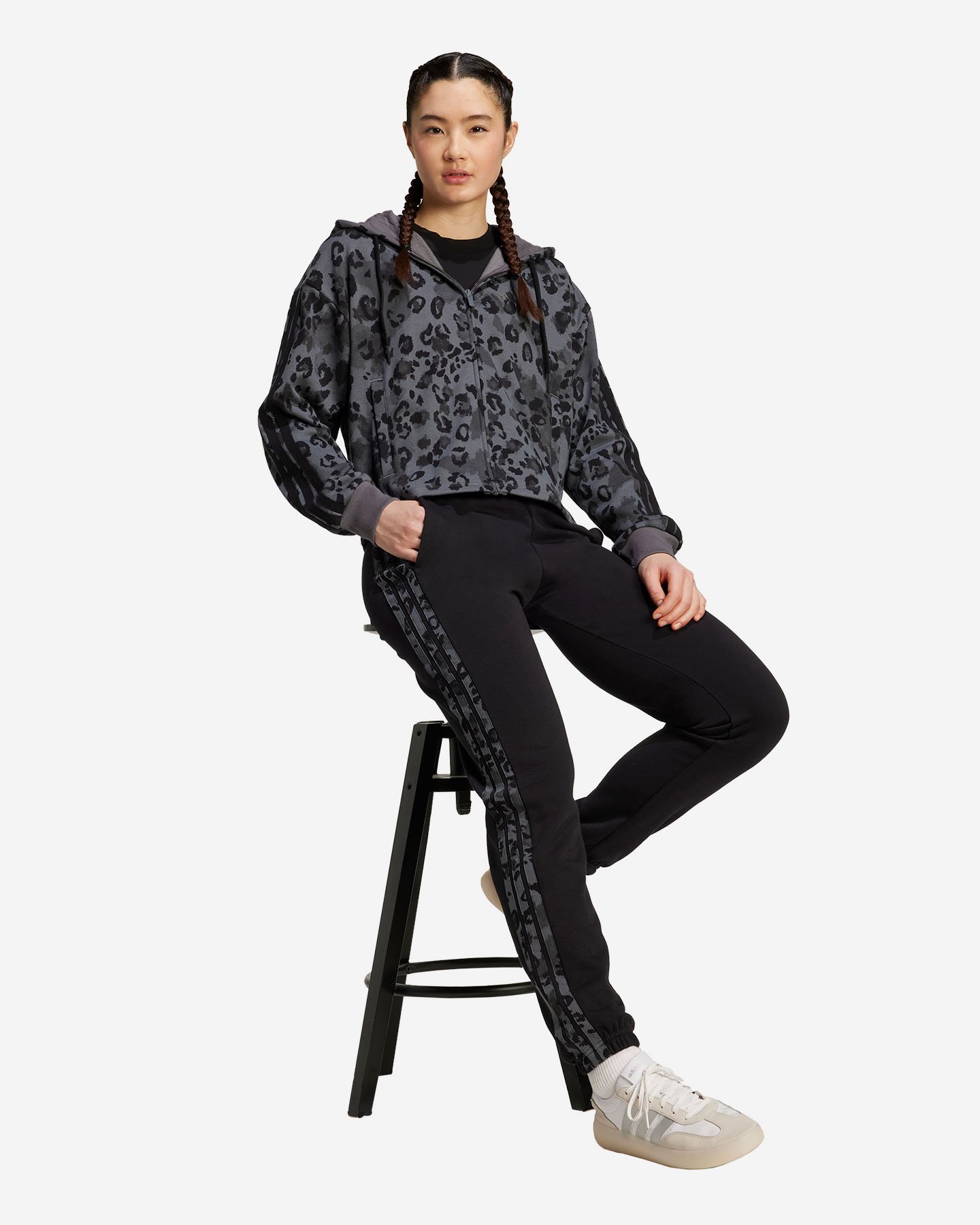 Pantalone ADIDAS 3STRIPES W - Nero - 3 | Cisalfa Sport