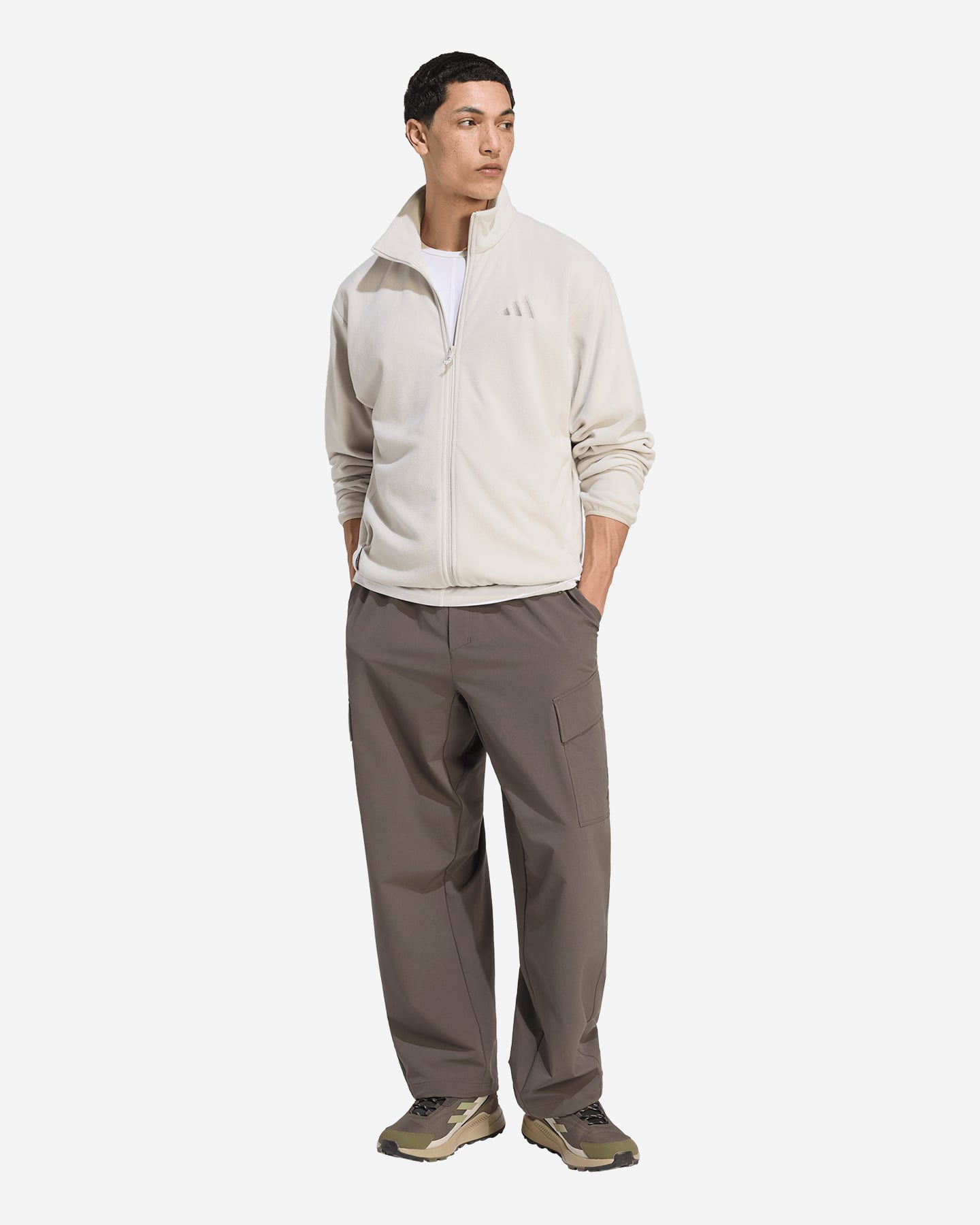 Pile ADIDAS BASIC M - Beige - 2 | Cisalfa Sport