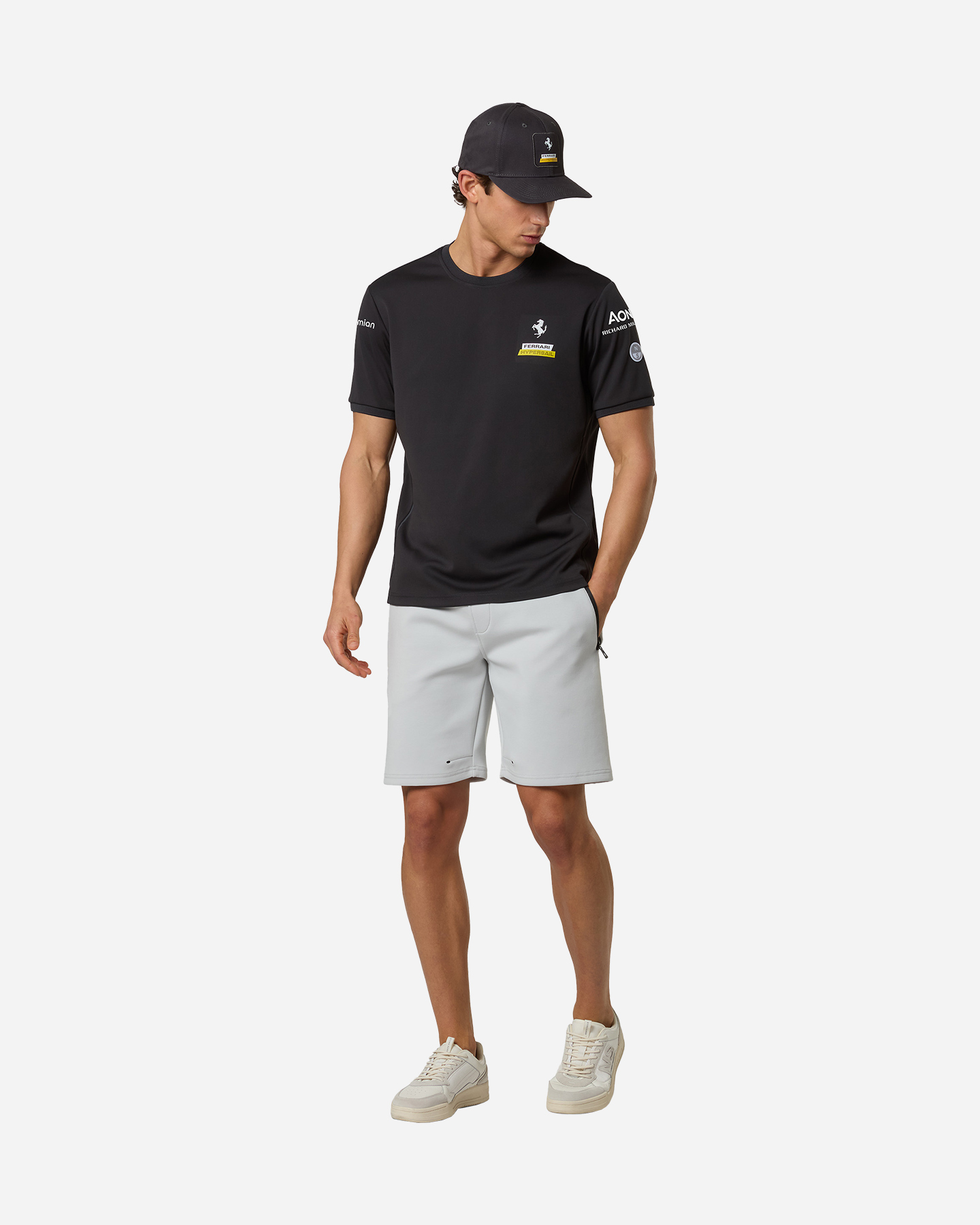 T-shirt NORTH SAILS COOLMAX FERRARI HYPERSAIL M - Grigio - 3 | Cisalfa Sport