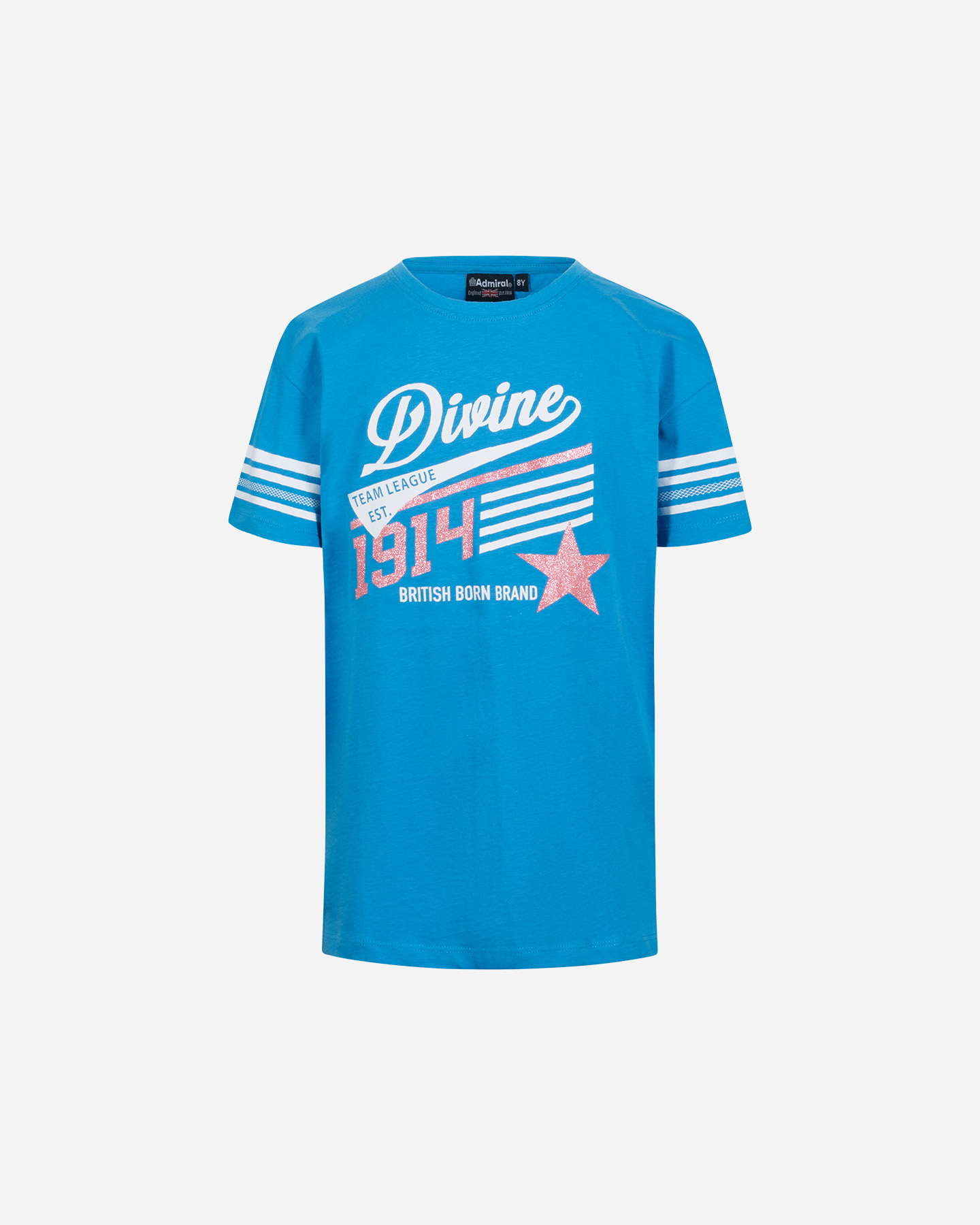 T-shirt ADMIRAL BASIC SPORT JR - Azzurro - 0 | Cisalfa Sport