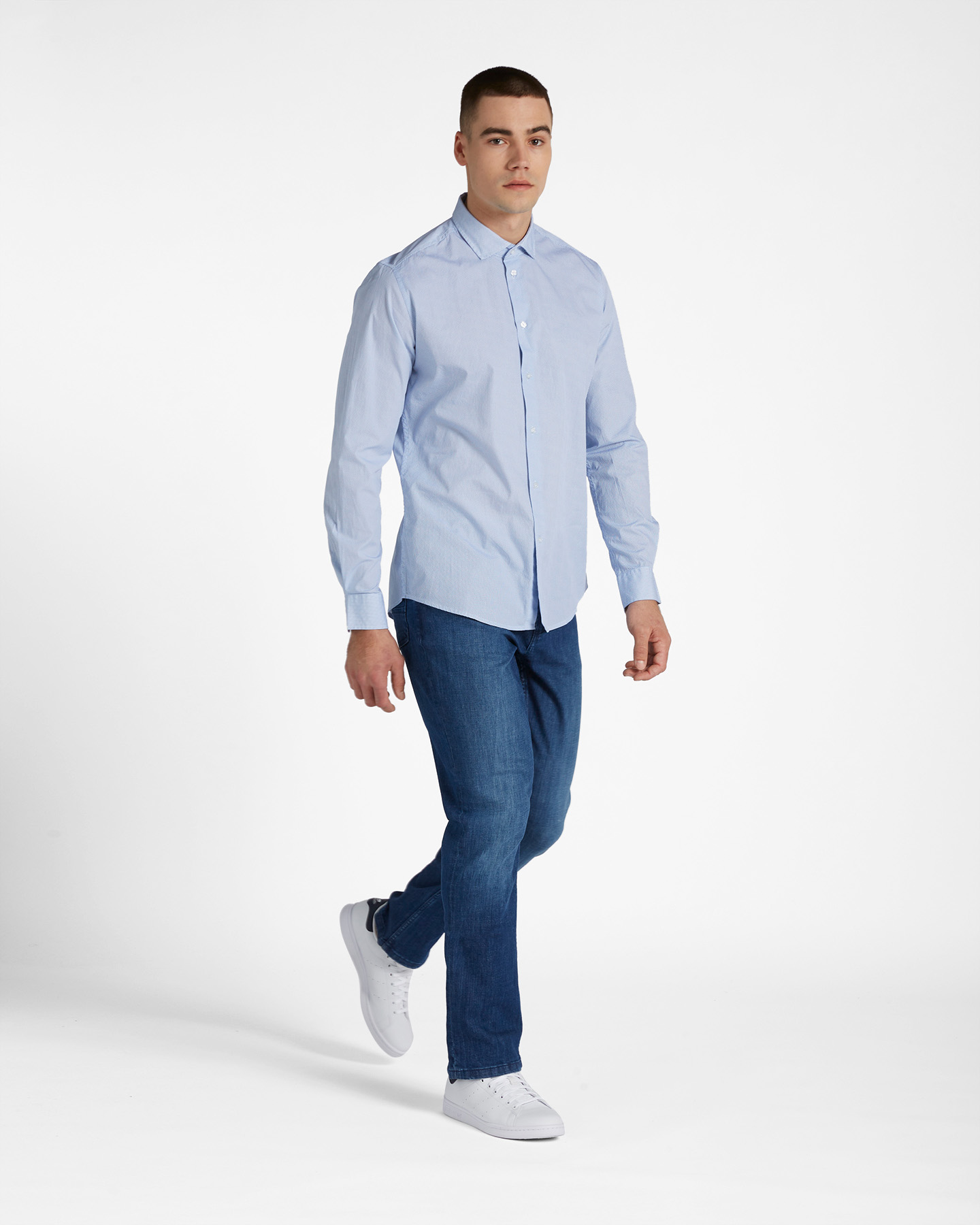 Camicia DACK'S CASUAL CITY M - Blu - 3 | Cisalfa Sport